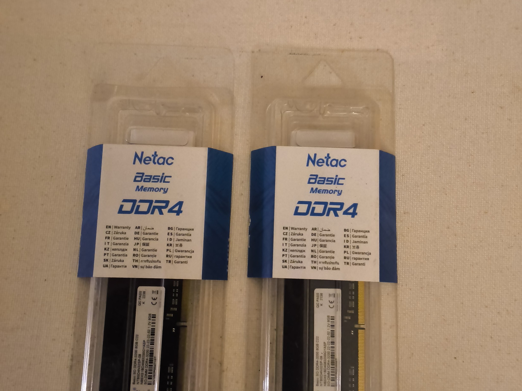 16GB (2×8GB) DDR4-2666 DESKTOP RAM — NEW/SEALED”