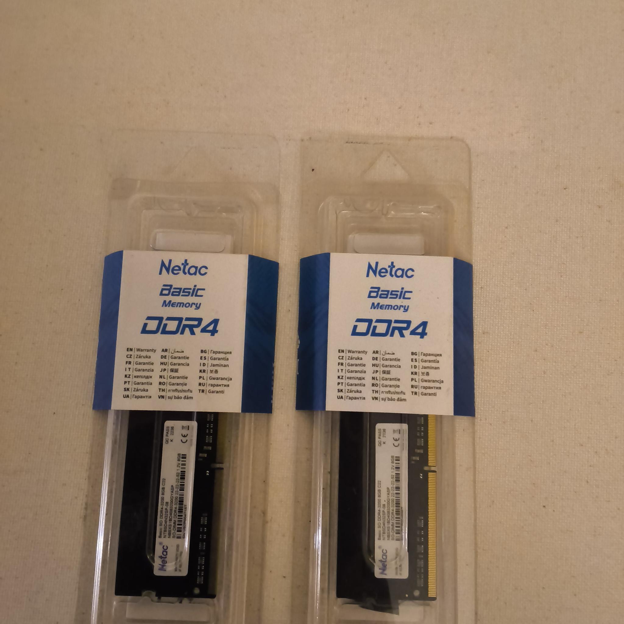 16GB (2×8GB) DDR4-2666 DESKTOP RAM — NEW/SEALED”