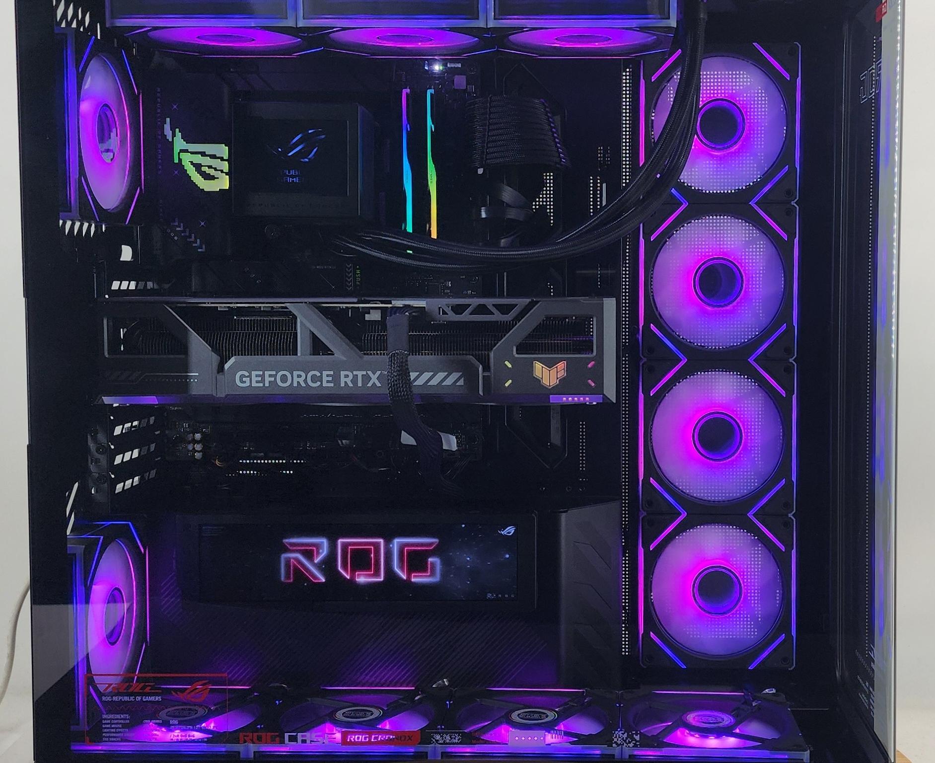 Gaming PC Ryzen 7 9800X3D 32GB RAM 2TB SSD RTX 5080 16GB Windows 11 Computer