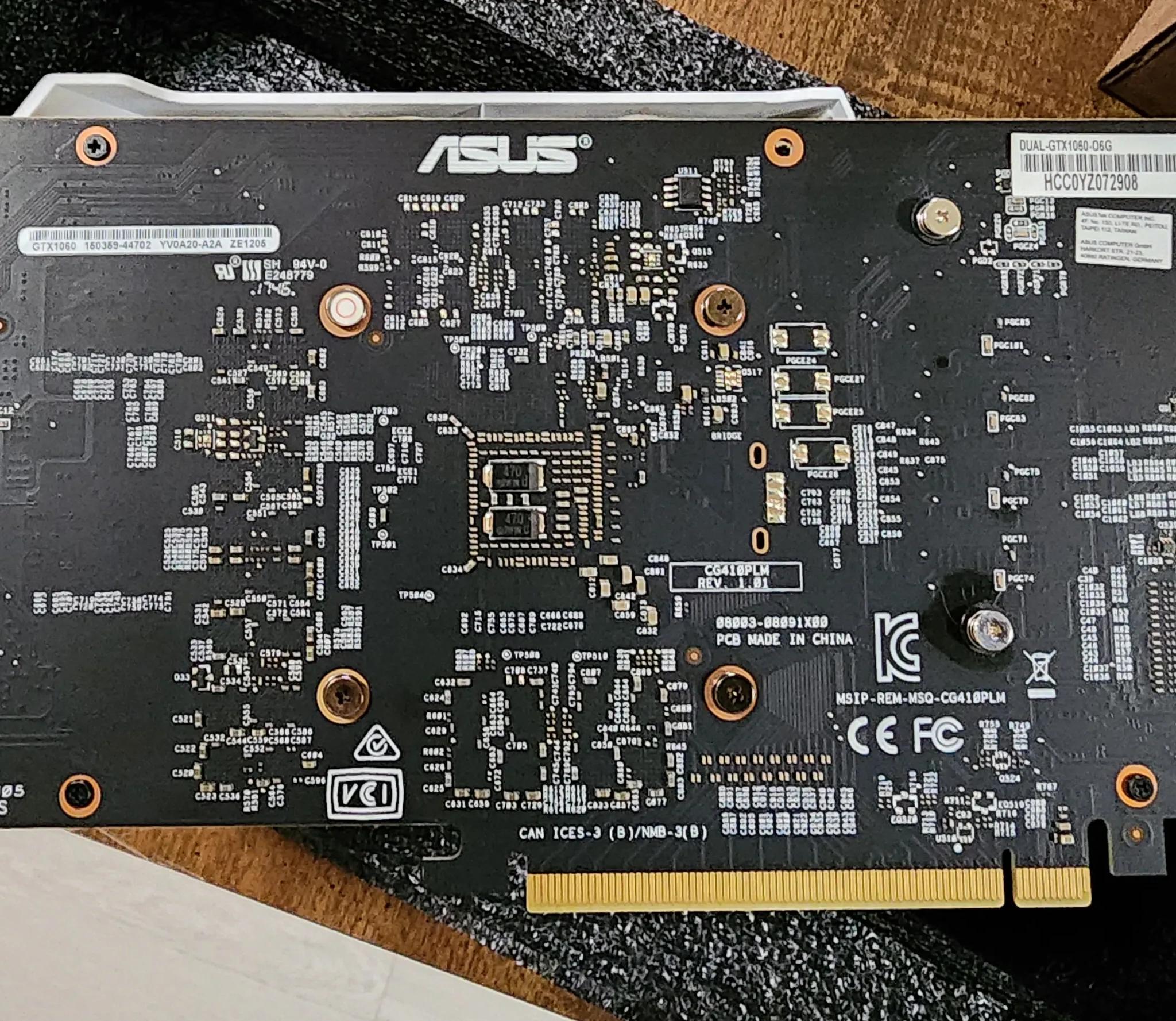 ASUS DUAL White GeForce 1060 6GB