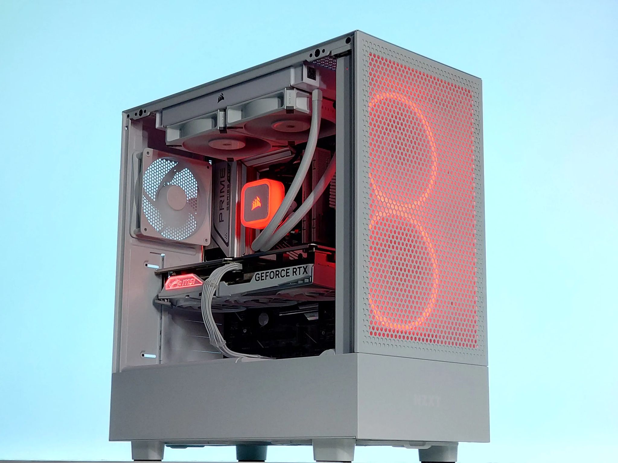 🌬️☃️Extreme Gaming PC❄️Nvidia RTX 4070 Ti 12GB❄️AMD Ryzen 7 7700❄️32GB DDR5❄️1TB NVME