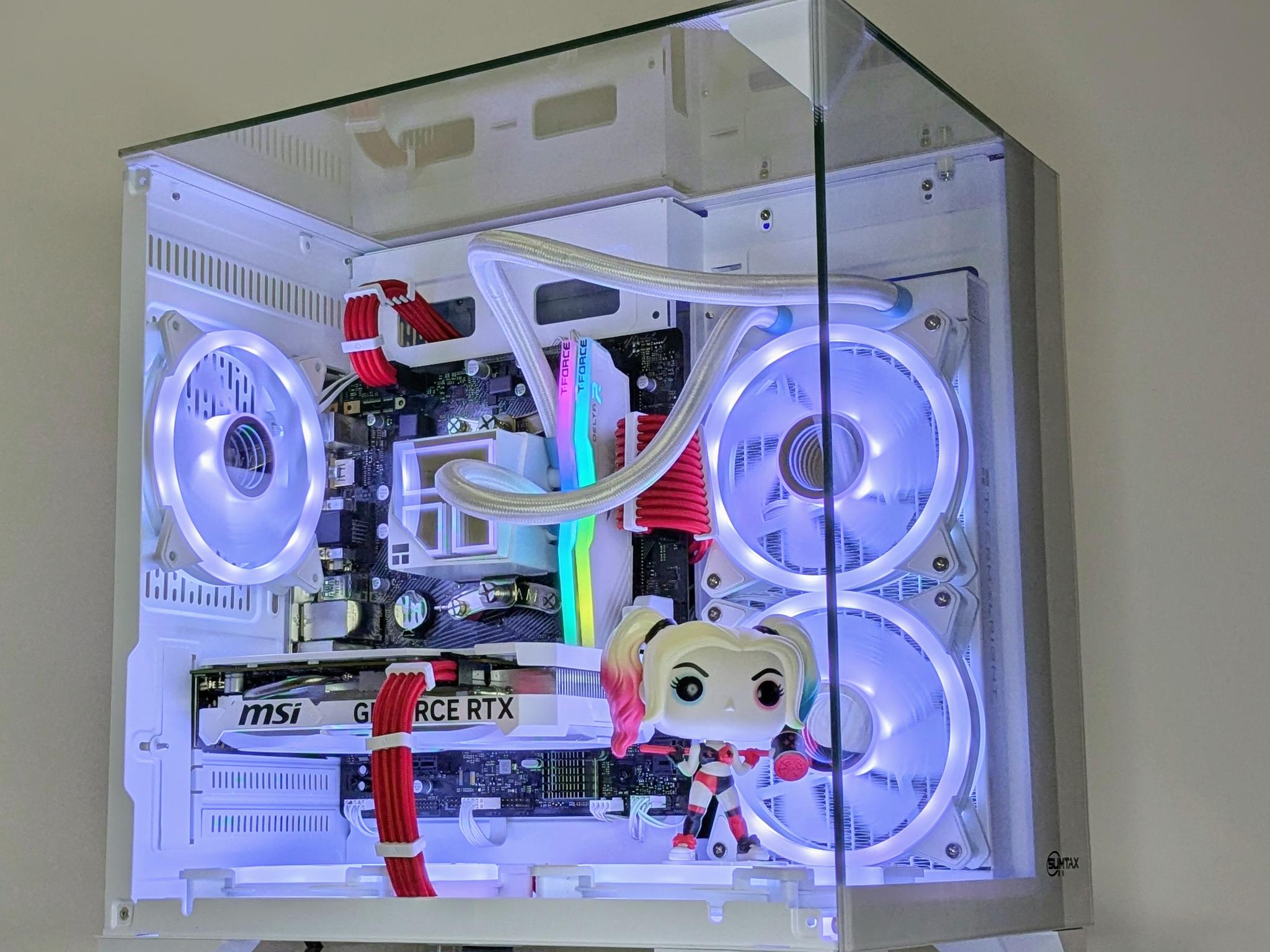 ❤️🤍🖤Harley Quinn♦️♠️RTX 4060❤️Ryzen 5 5600❤️32GB RAM❤️1TB NVMe/PCIE Gen 4.0❤️Windows 11 Pro
