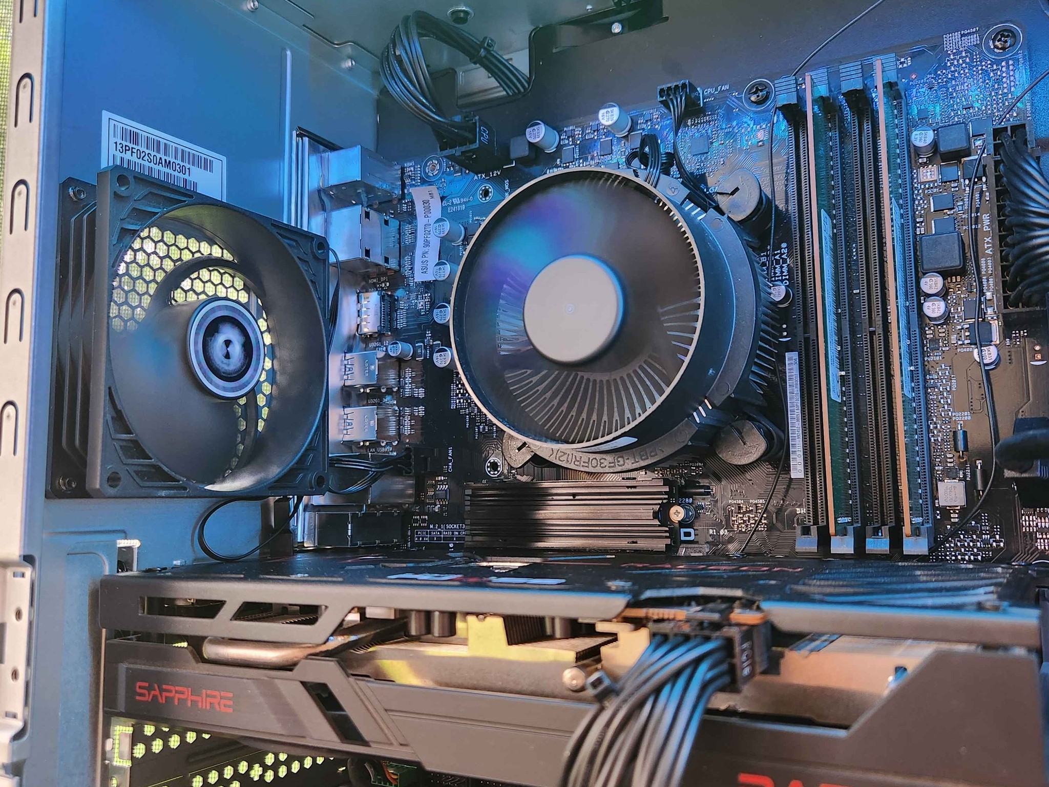 ゲーミングパソコン/RX 6600/Core i5-11400F/メモリ16GB/NVMe SSD 512GB/Windows11/Wi-Fi/管理41 🍀RX 6600 XT | Core i5-11400F | 16GB RAM | 500GB NVMe | WiFi