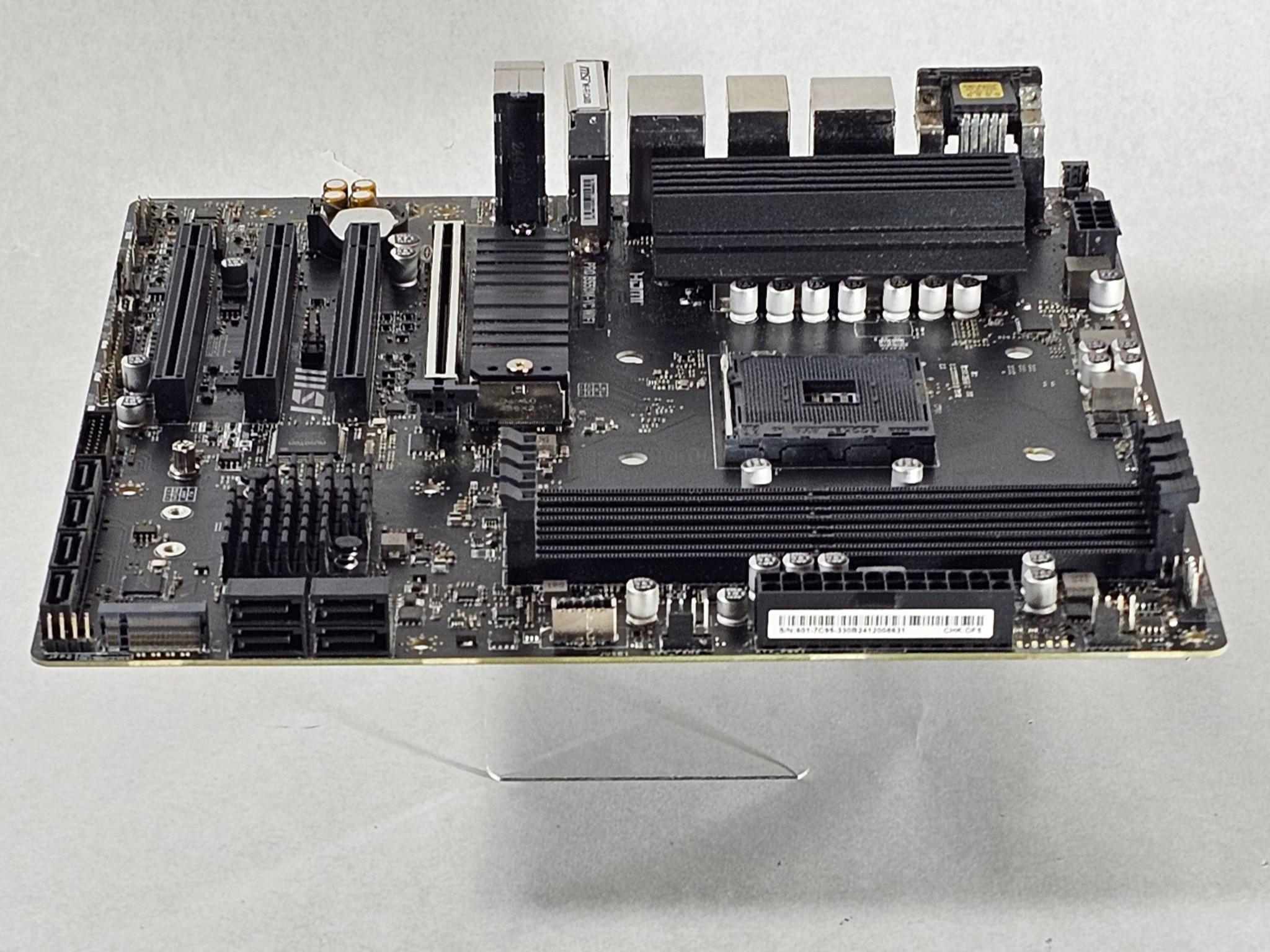 FOR PARTS ONLY: MSI B550M PRO B550M-VC WIFI AMD AM4 DDR4 mATX Motherboard