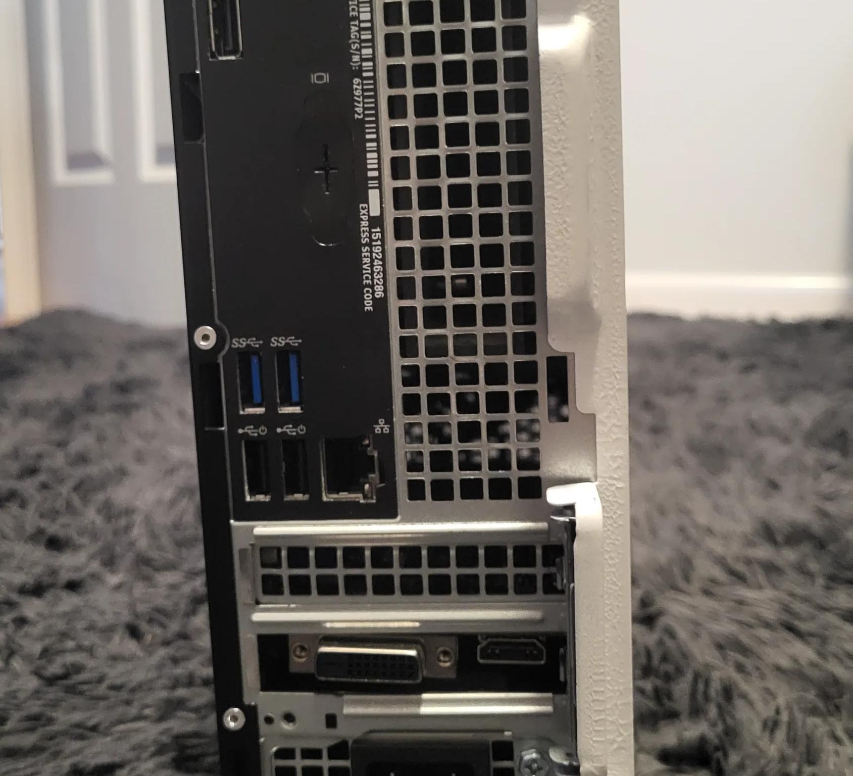 On Sale! $10 Off! Custom Budget Frostbyte White Gaming Computer with Intel i5 7500 & NVidia GT 1030!