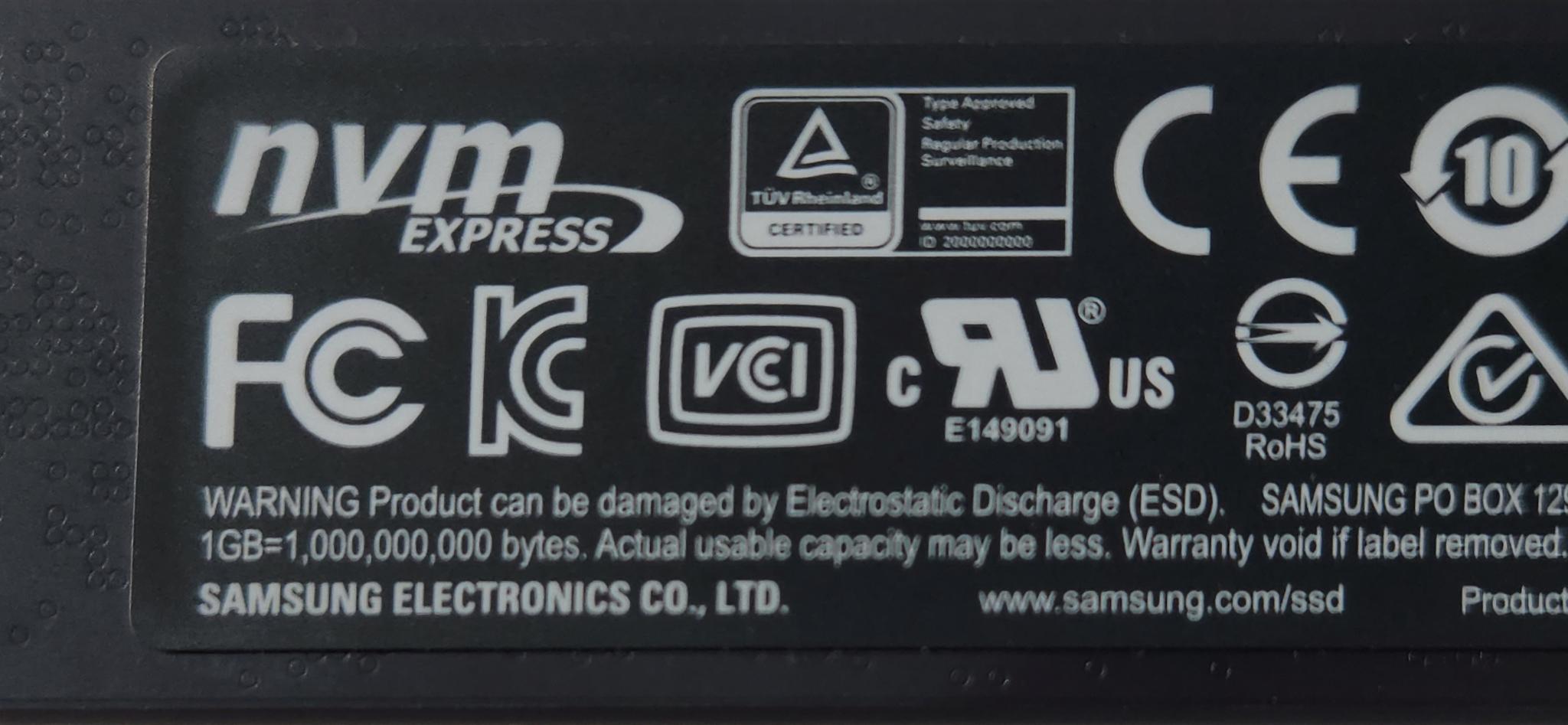 Samsung 970 Evo Plus 2TB