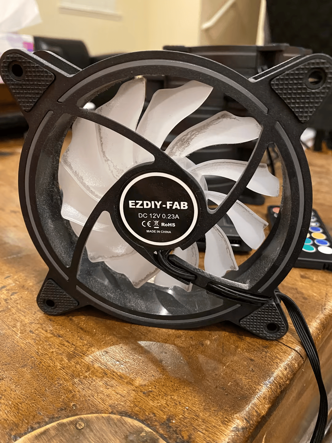 EZDIY RGB 6-Pack Case Fans w/Hub & Controller