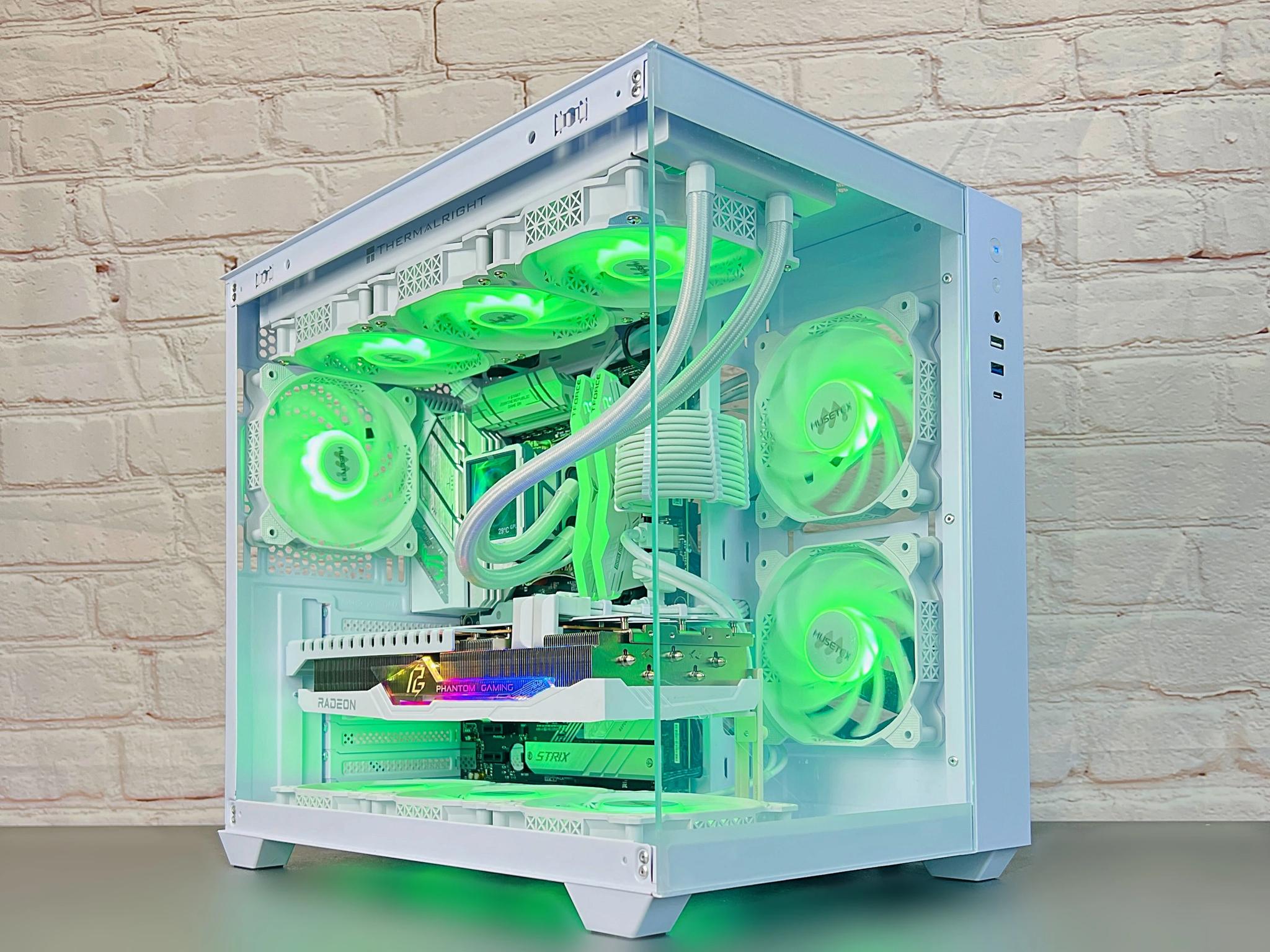 👻 Phantom 👻 Ryzen 7 7800X3D RX 7900 XT 20GB 32GB DDR5 2TB M.2 Win 11Pro Gaming PC 🤯