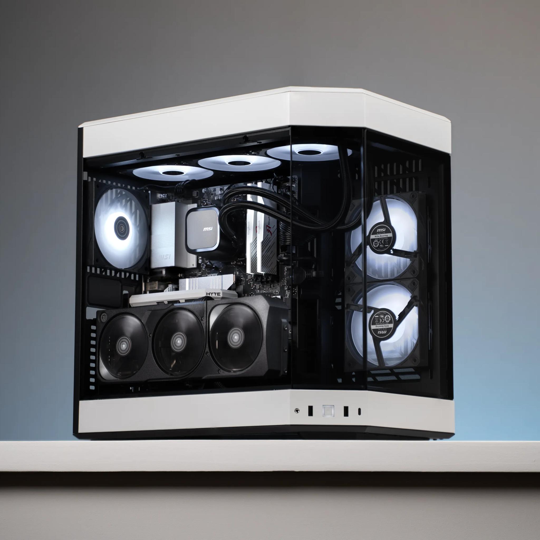 “Pureform V2” RTX 5080 Ryzen 9 9900X 2TB 48GB Windows 11 Workstation Gaming PC