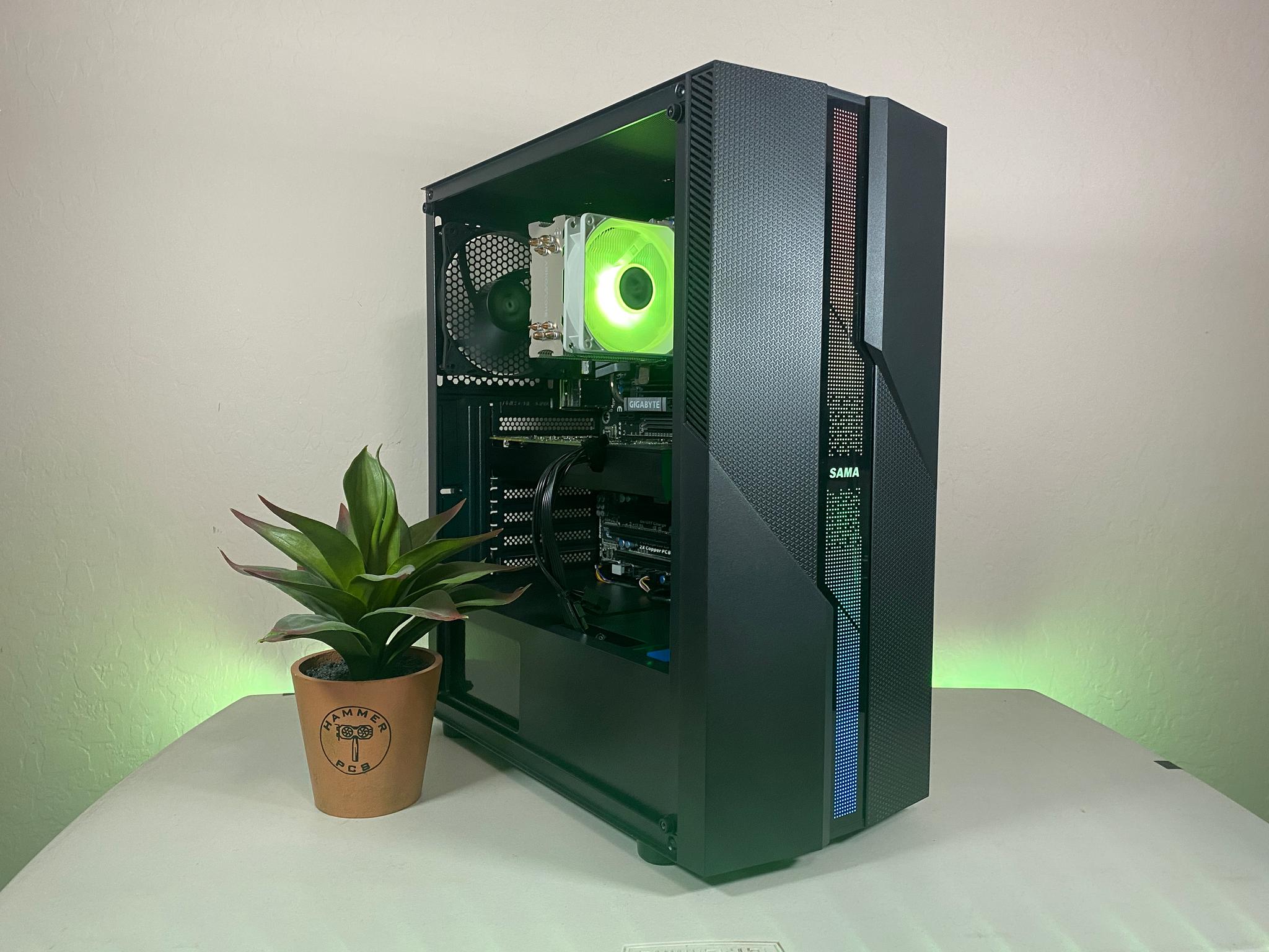 Custom Built Budget AMD Nvidia RGB Gaming PC Computer Fortnite Minecraft Valorant Roblox