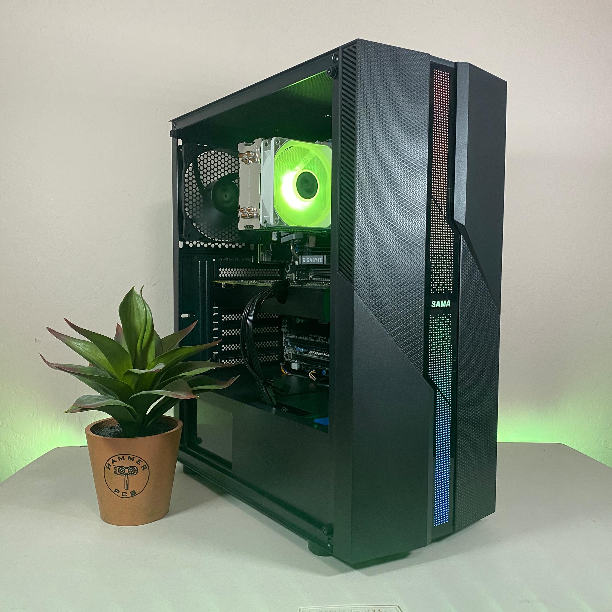 Custom Built Budget AMD Nvidia RGB Gaming PC Computer Fortnite Minecraft Valorant Roblox