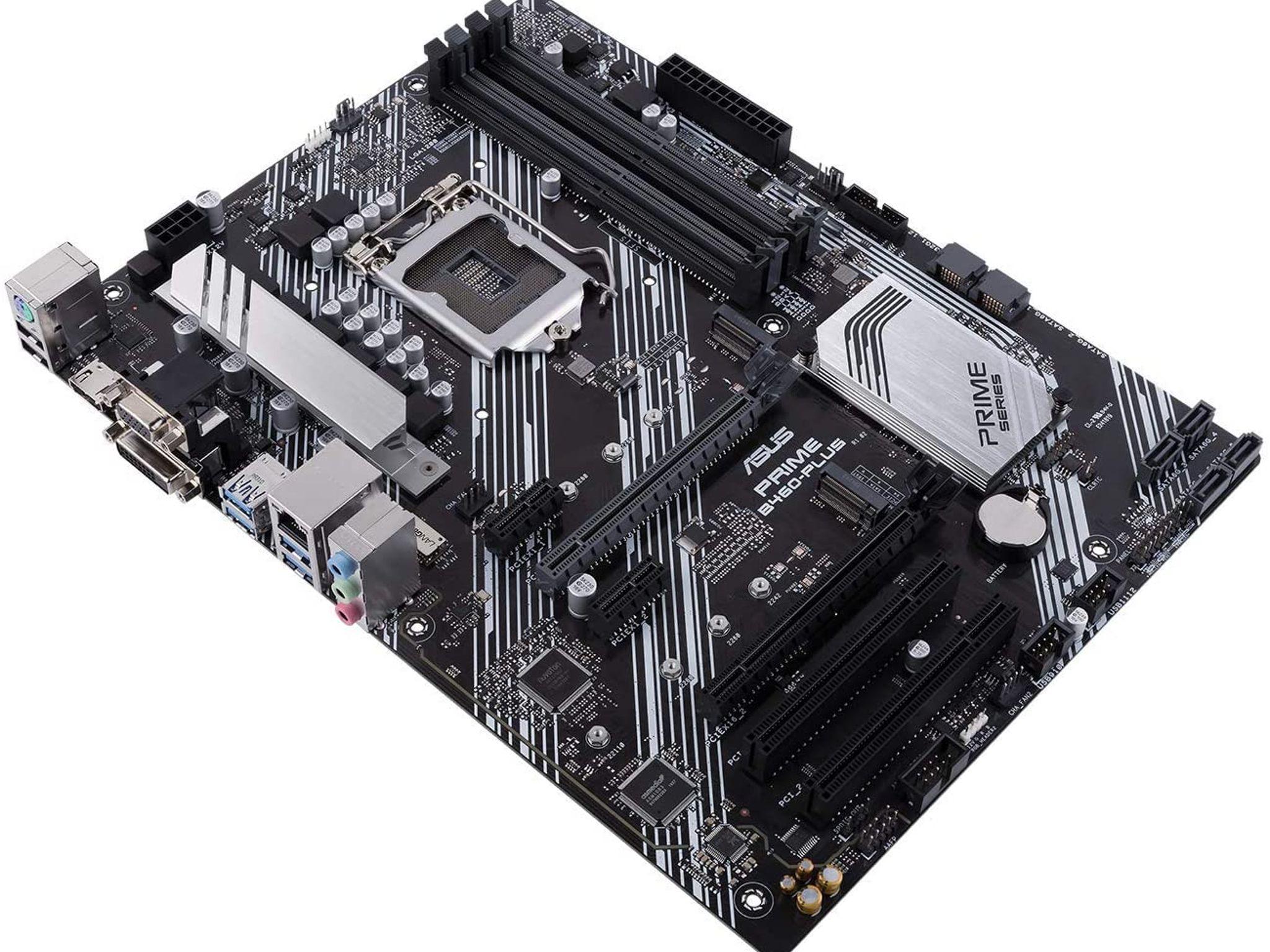 ASUS PRIME B460-PLUS Intel B460 LGA 1200 ATX DDR4 Desktop Motherboard