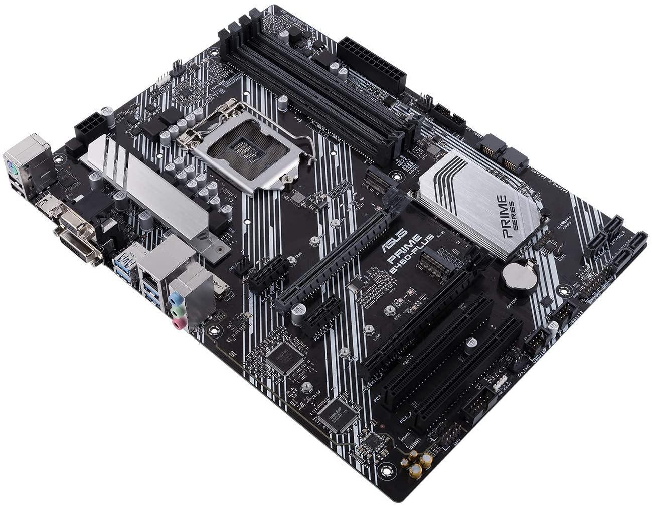 ASUS PRIME B460-PLUS Intel B460 LGA 1200 ATX DDR4 Desktop Motherboard