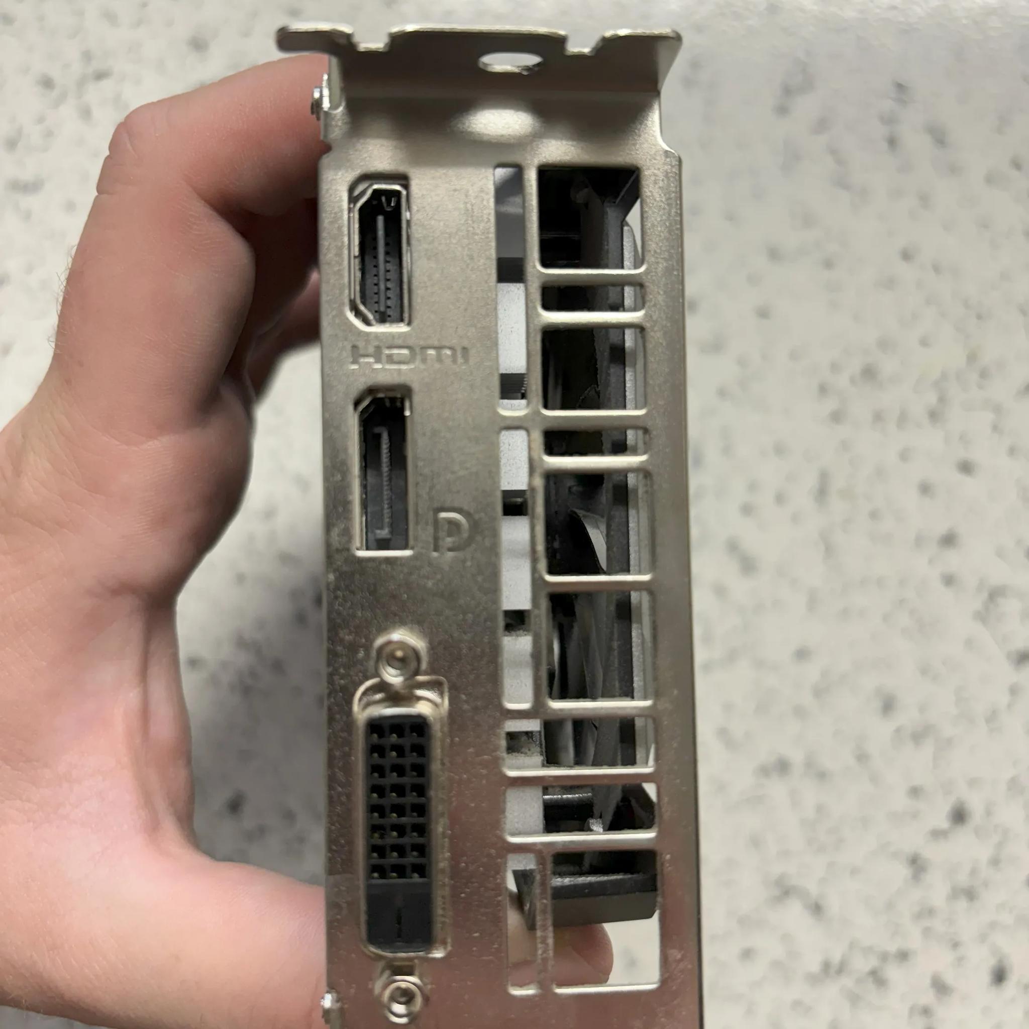 MSI GeForce GTX 1650 D6 VENTUS XS OC 4GB GDDR6 Graphics Card *Repasted*