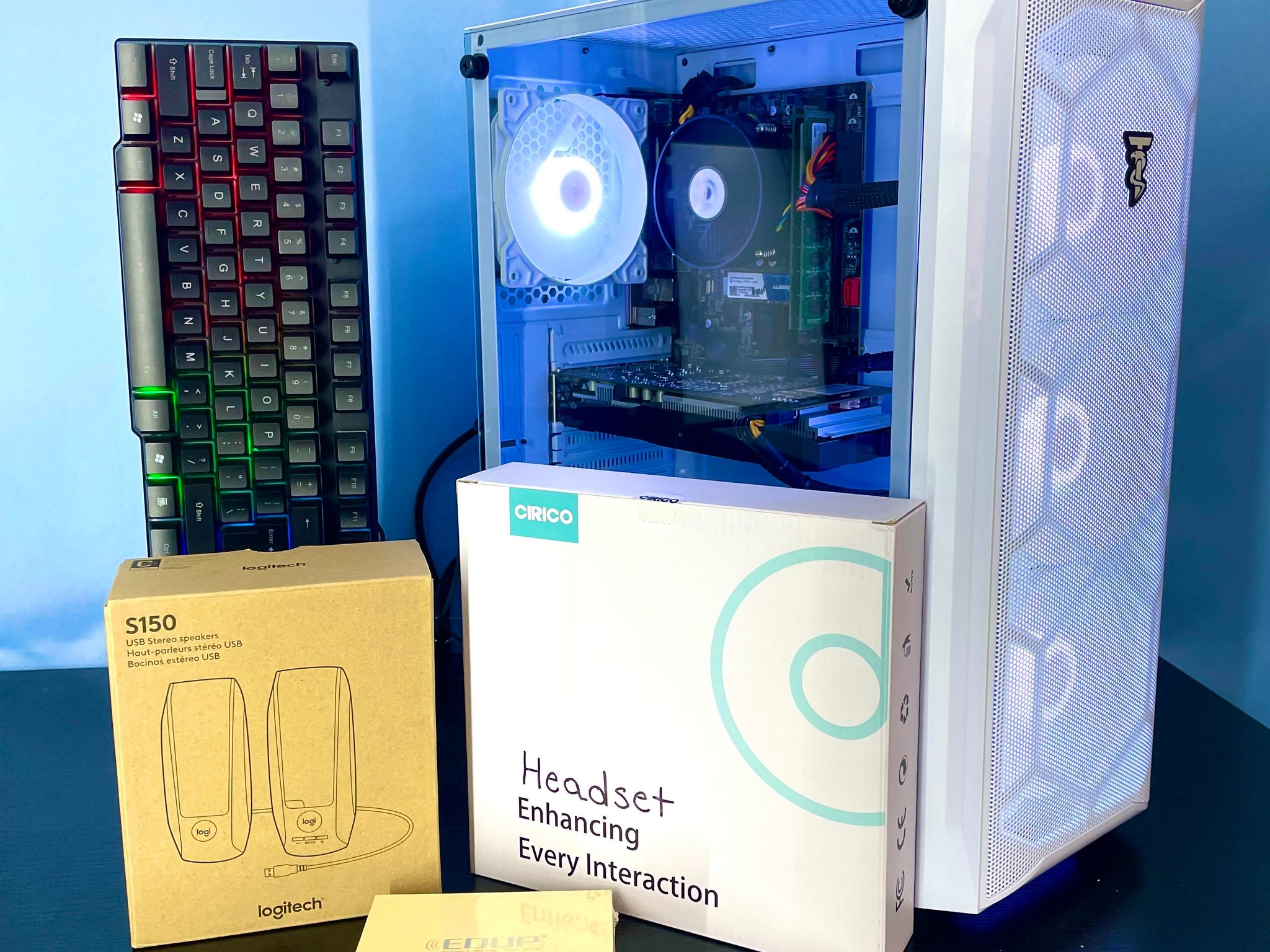 Complete i7 Gaming PC | GTX1660Ti / 16GB / 1TB  SSD, Win 11 Pro + Wi-Fi