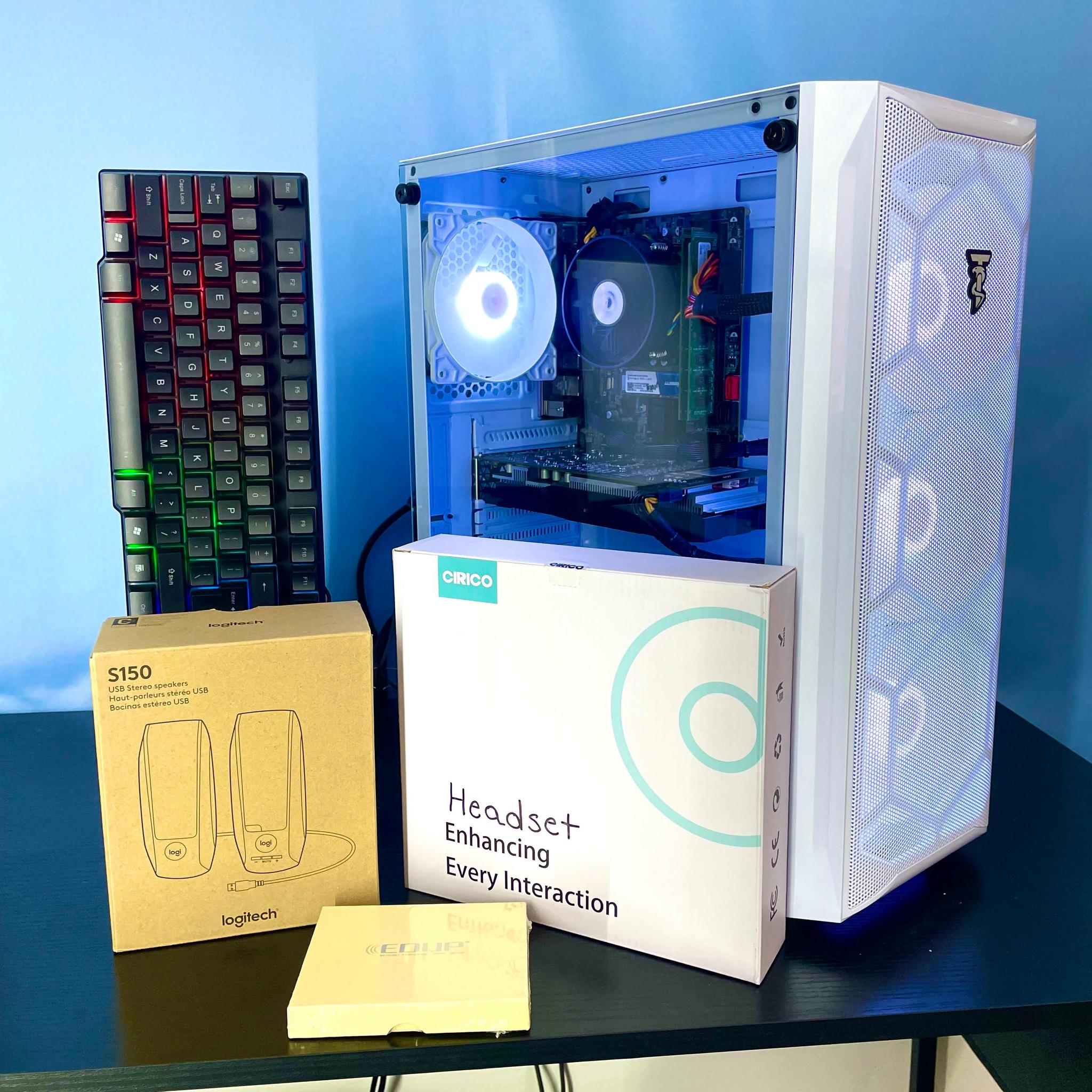 Complete i7 Gaming PC | GTX1660Ti / 16GB / 1TB  SSD, Win 11 Pro + Wi-Fi