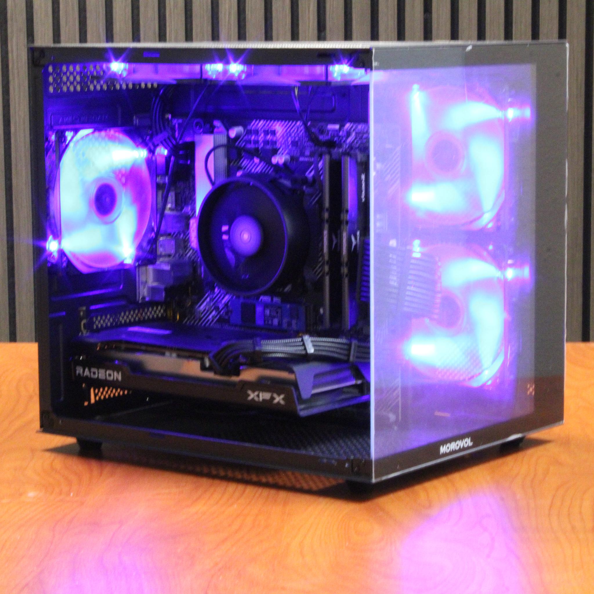 BUDGET GAMING PC - R5 5500 - RX 6600 8GB - 16GB DDR4 - 500GB NVME SSD