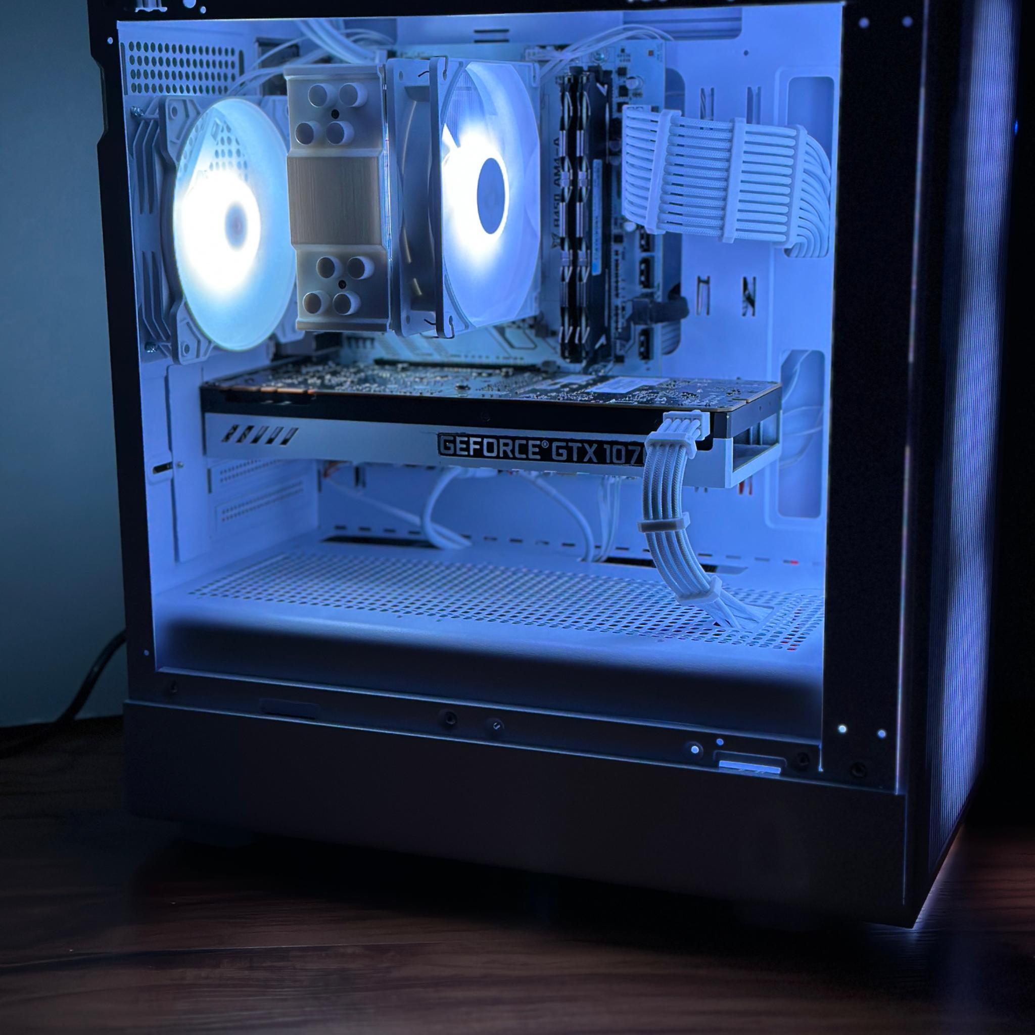 GTX 1070 | Ryzen 5 2600x | 16GB DDR4 | 1.26TB | Windows 11 | Office 2024 | WiFi | Custom Gaming PC