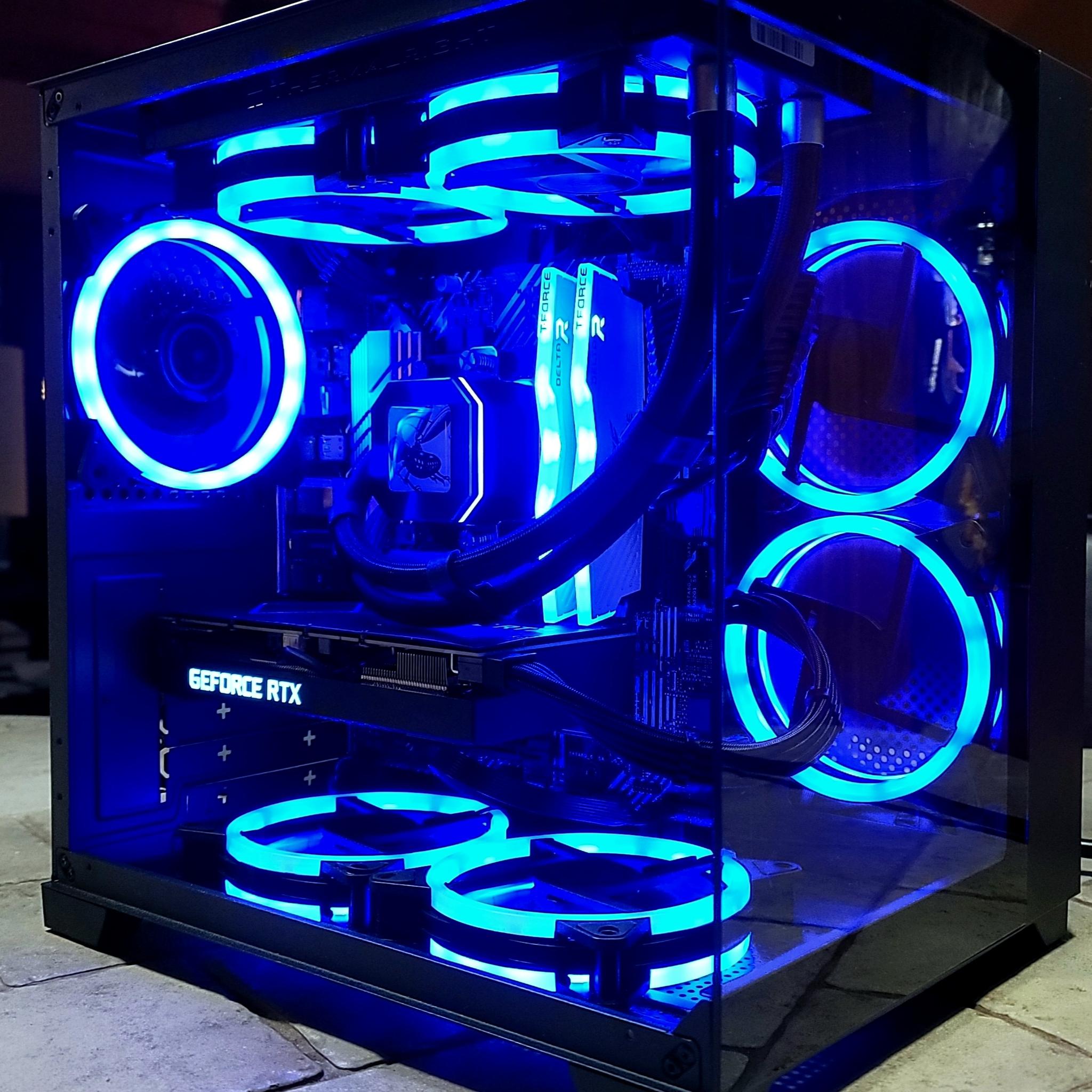 Sapphire II: i7 11700k, RTX 3060TI, 1.25 Gb SSDs, Water Cooled, 700W, WiFi