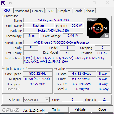 *Brand New* AMD Ryzen 5 7600X3D / X870 Gaming WiFi6 / 32GB DDR5 6000 / Hyper 212 Spectrum V3 Bundle