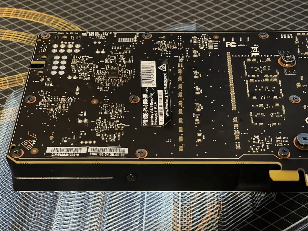Used, EVGA GTX 1080 8GB GPU