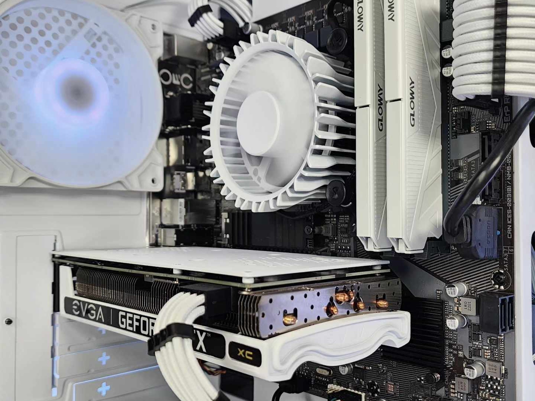 🤍🤍 RTX 3060 Ti // Core i3 13100F // 16GB 3200MHz // 1TB NVMe Gen 3