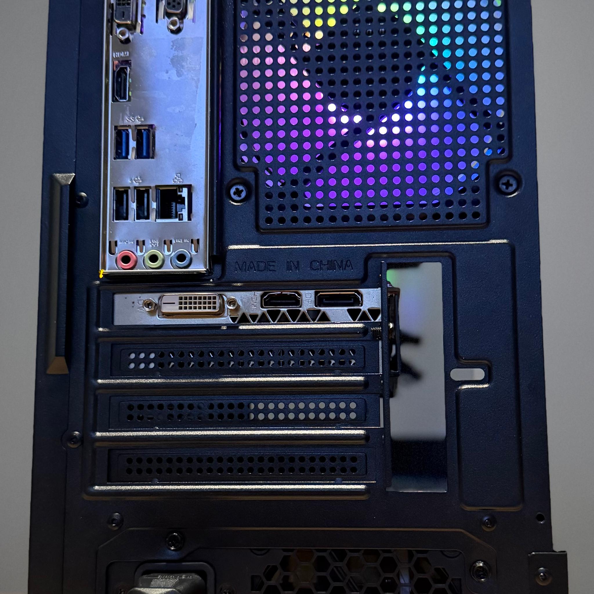 i5 8400 + GTX 1660 SUPER Value Gaming PC | 16GB RAM | 480GB SSD | WIN11 | ETHERNET | FRGB LIGHTING |