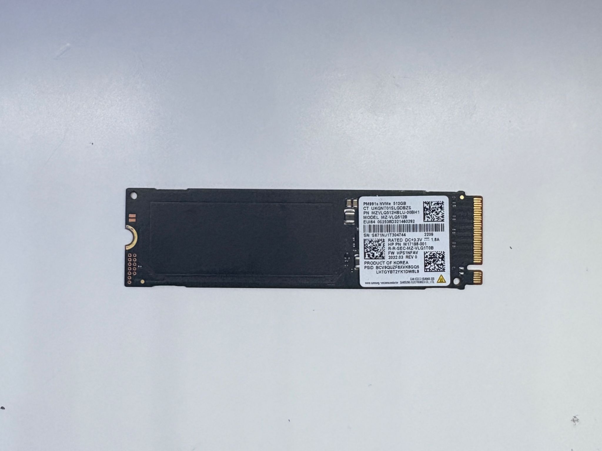 SALE! Samsung 512GB NVMe -  Speed & Health w/ Benchmarks!