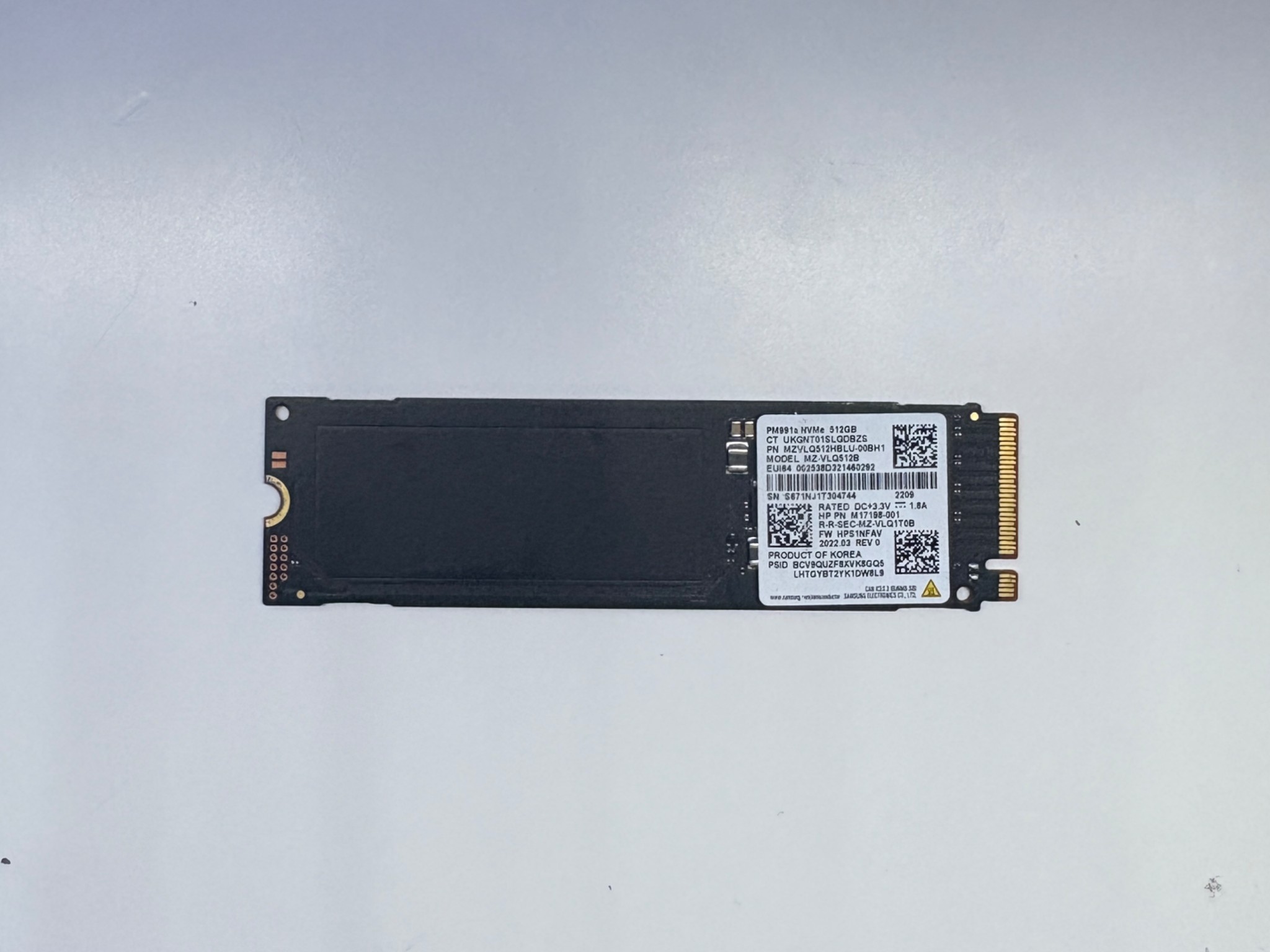 SALE! Samsung 512GB NVMe -  Speed & Health w/ Benchmarks!