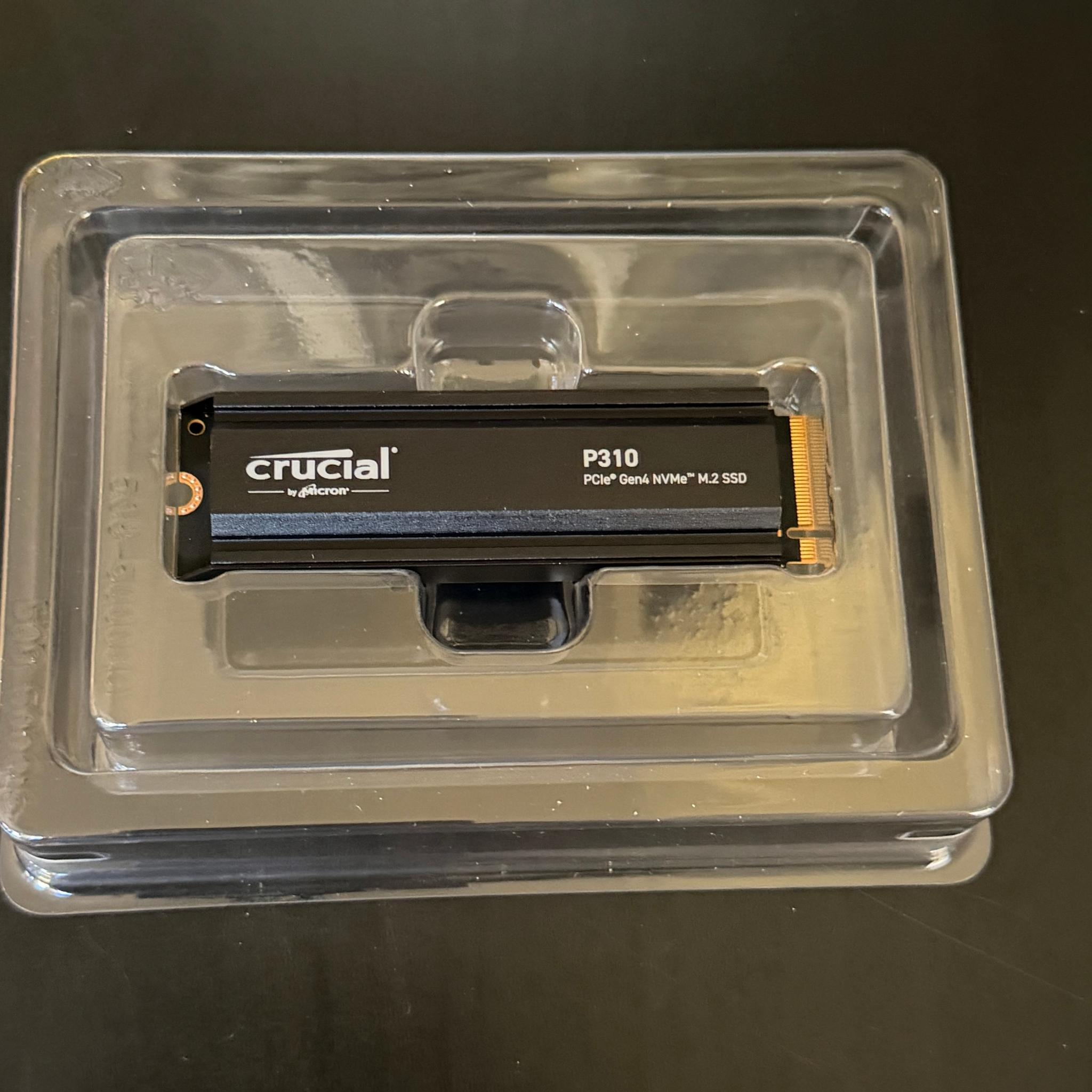 Crucial P310 1Tb with Heatsink