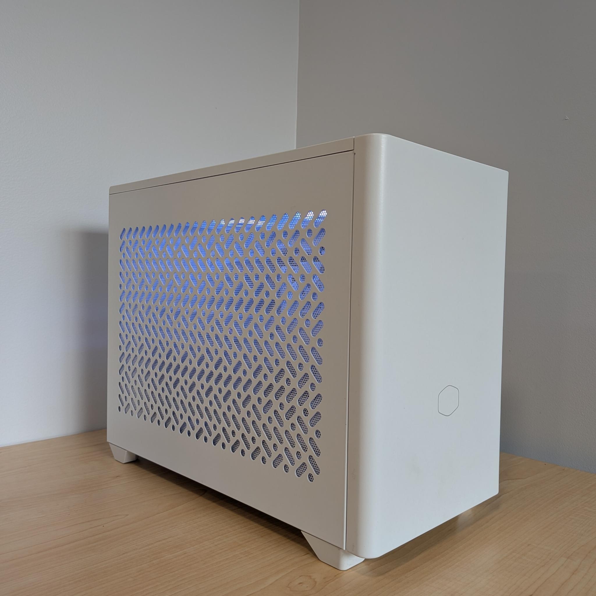 White ITX Gaming PC: Ryzen 5 5500 | RTX 3070 | 16GB DDR4 | 1TB SSD