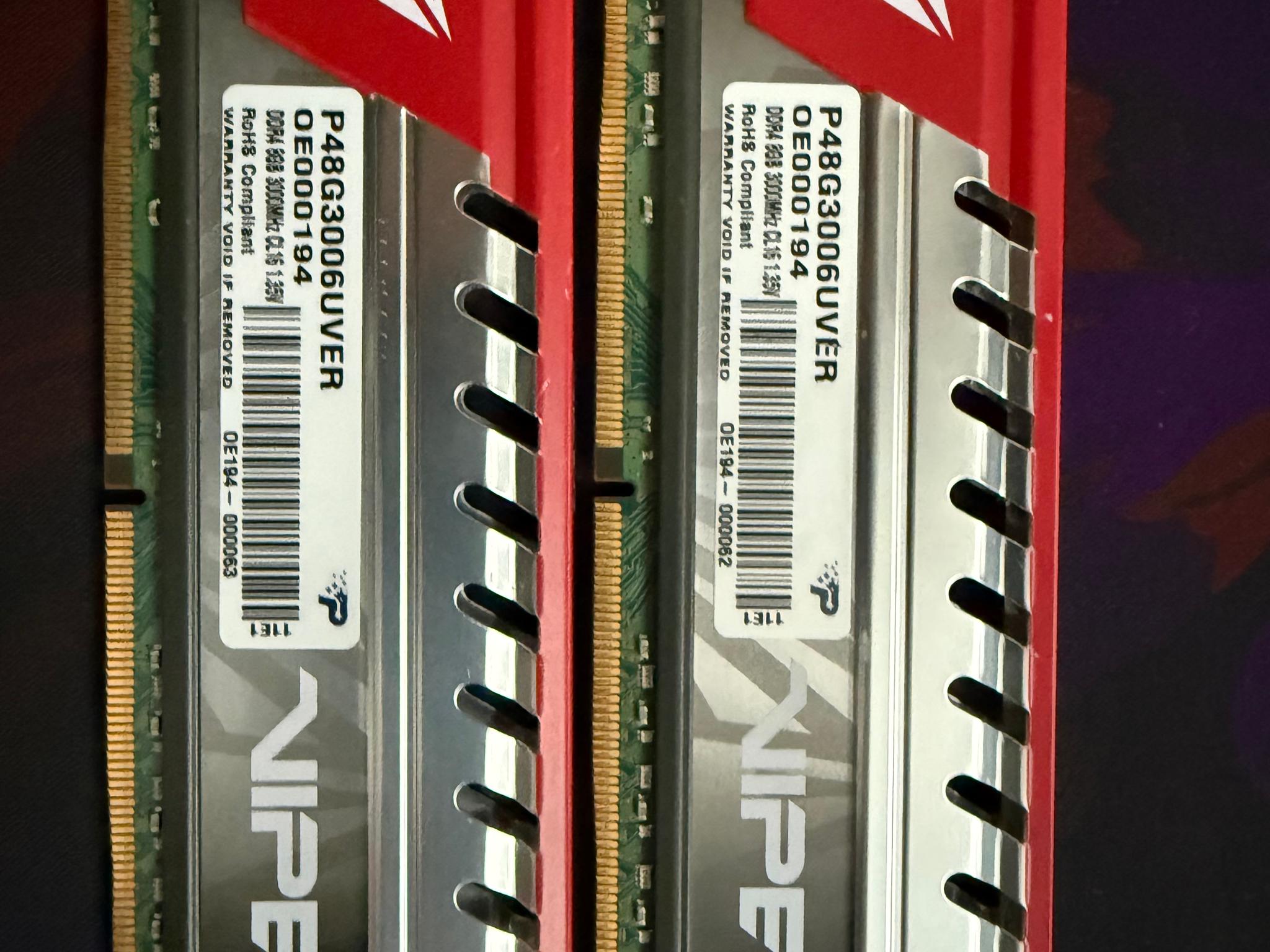 CPU - MOBO - RAM combo.  Ryzen 7 1700, MSI B350 PC Mate, Patriot Viper x2 8GB 3000Mhz CL16