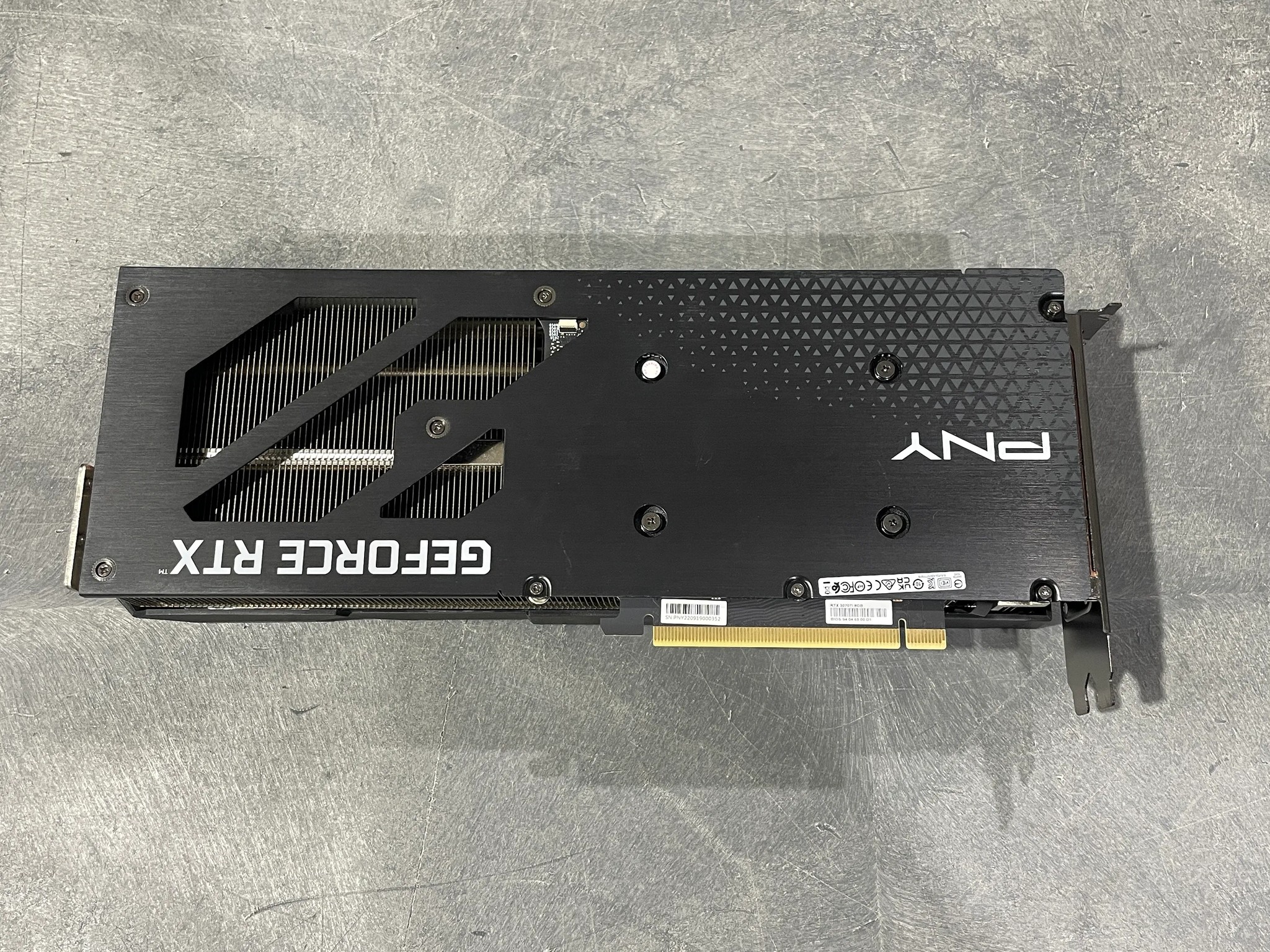 PNY 3070Ti - 8GB DDR6 - Part # GMR307TN4K8GT3KTB1AAFA