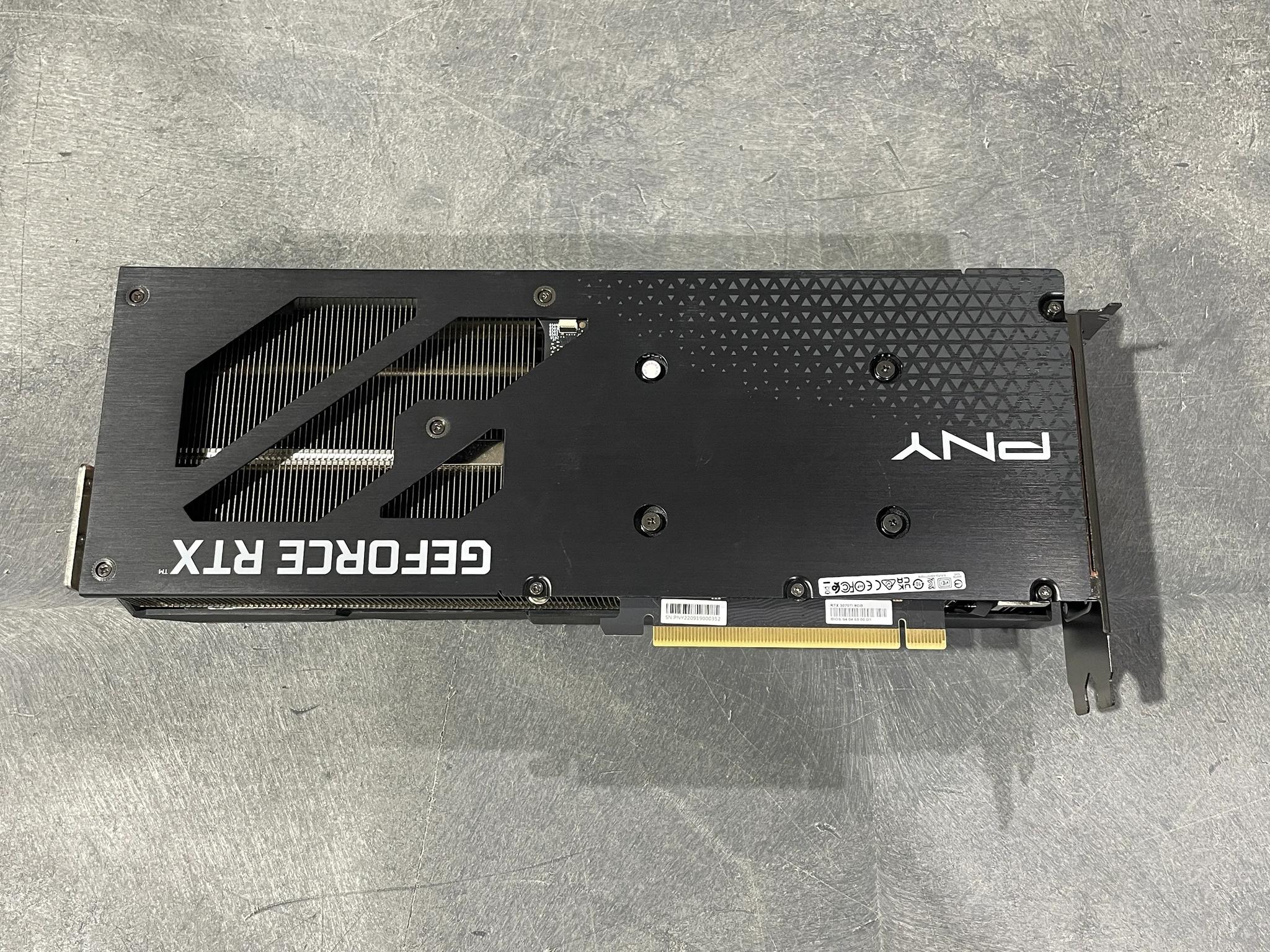 PNY 3070Ti - 8GB DDR6 - Part # GMR307TN4K8GT3KTB1AAFA