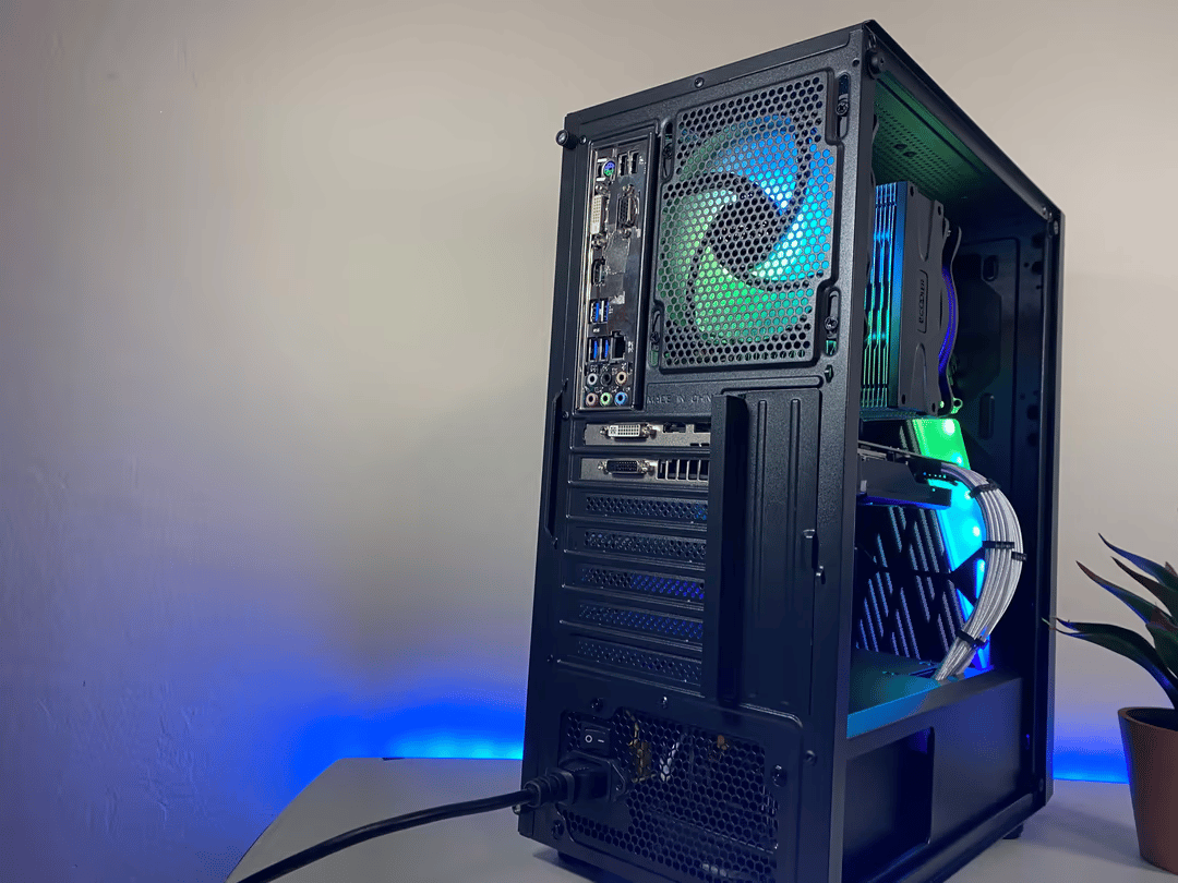 “Diaphanous” - Custom Built RGB Intel i5 AMD Radeon Gaming PC Computer