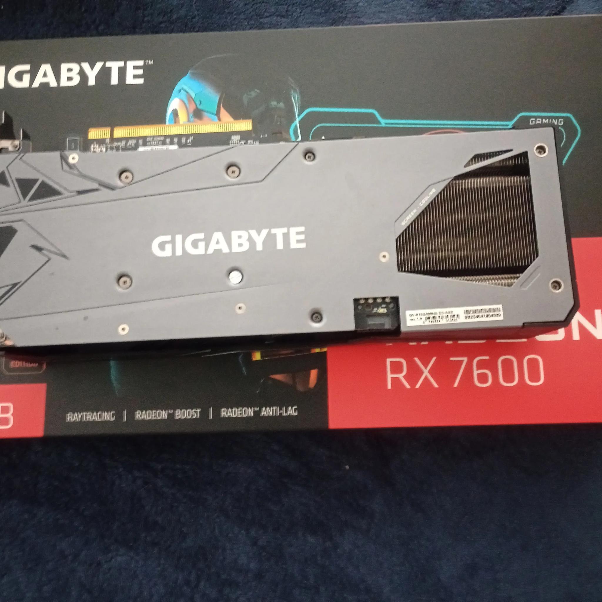 RX 7600 8GB VRAM
