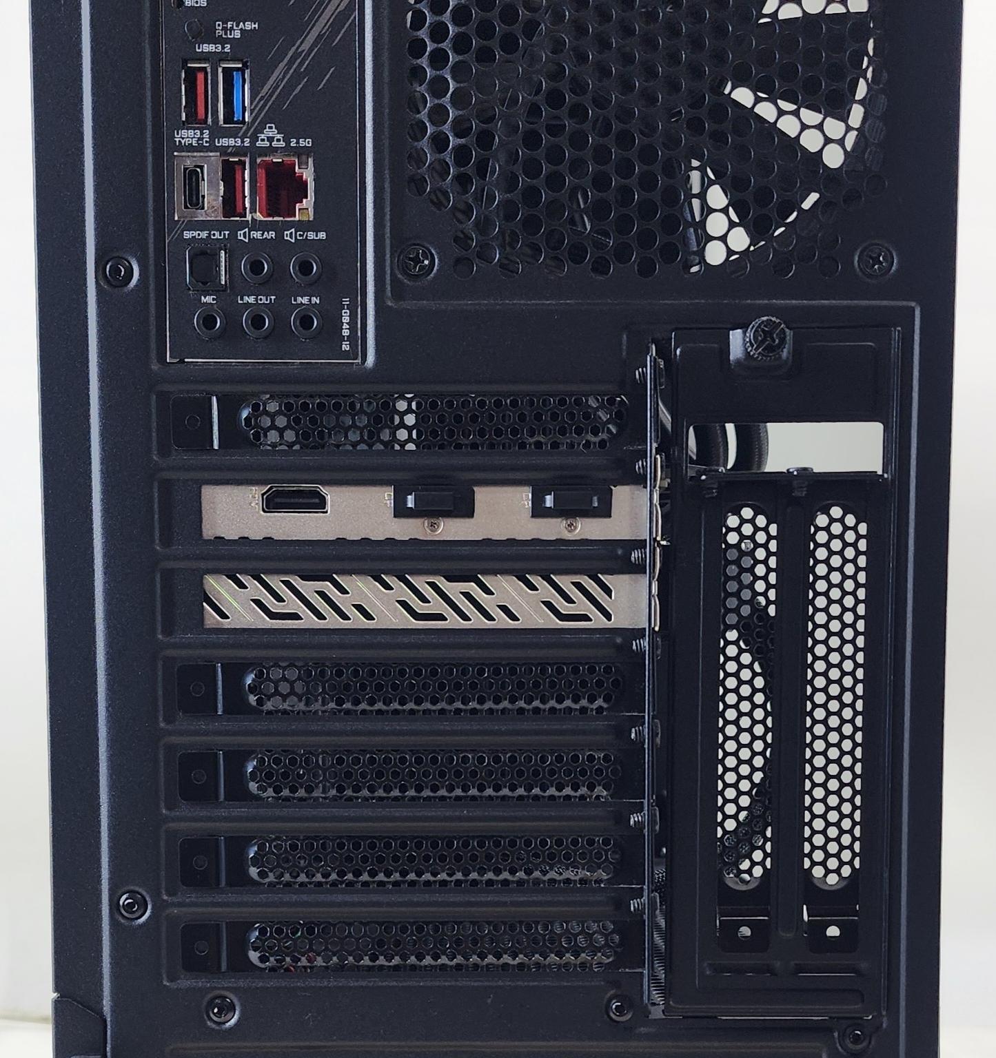 Gaming PC Ryzen 5 5600X 16GB RAM 500GB SSD RX 9060 8GB Windows 11 Computer