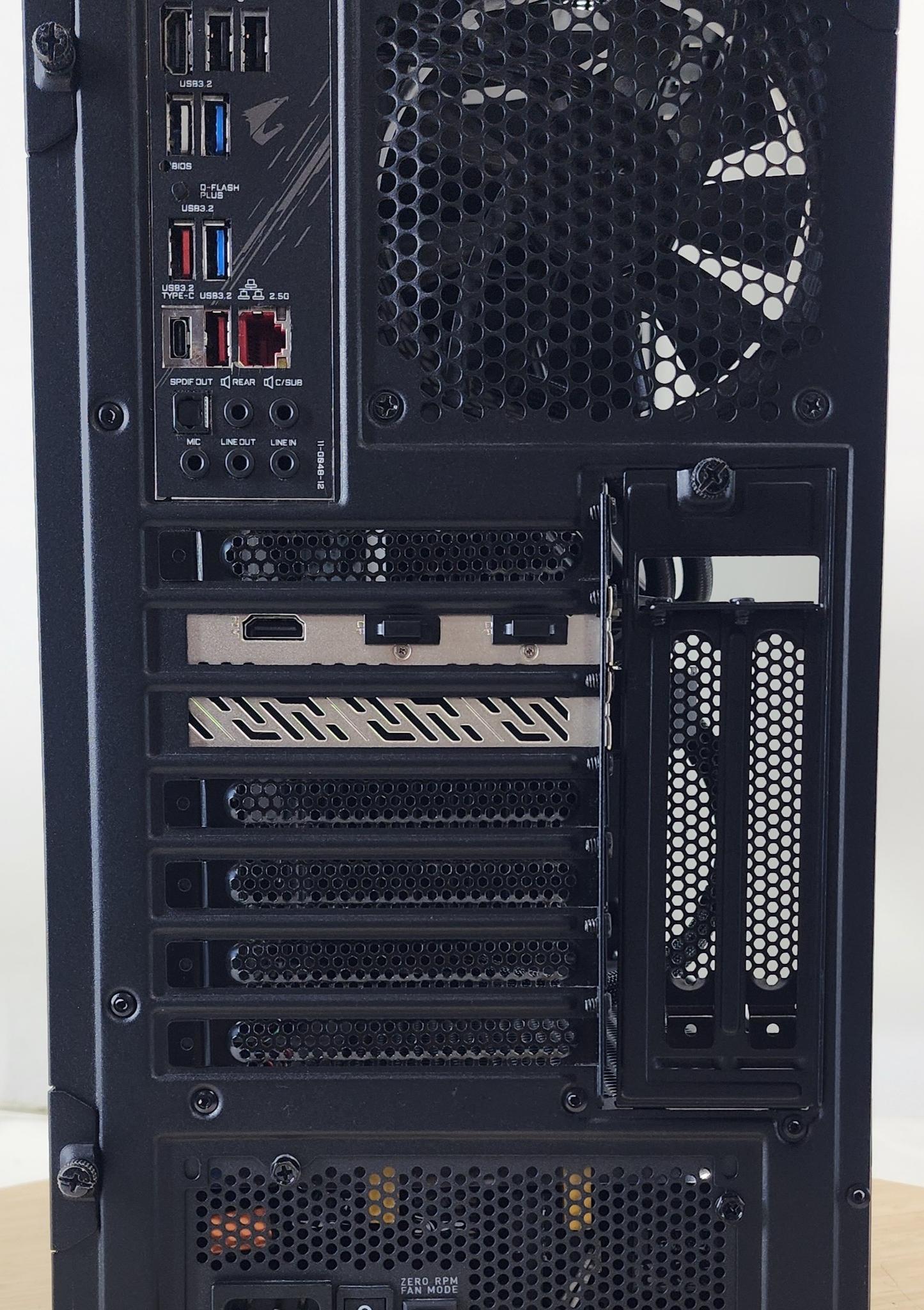 Gaming PC Ryzen 5 5600X 16GB RAM 500GB SSD RX 9060 8GB Windows 11 Computer
