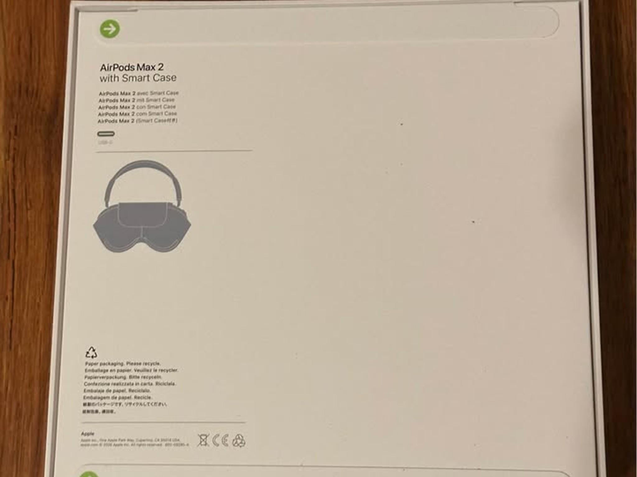 BNIB Apple AirPods Max 2 Wireless Over-Ear Headphones – Blue