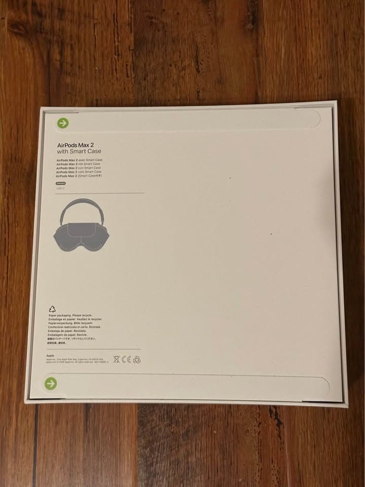 BNIB Apple AirPods Max 2 Wireless Over-Ear Headphones – Blue