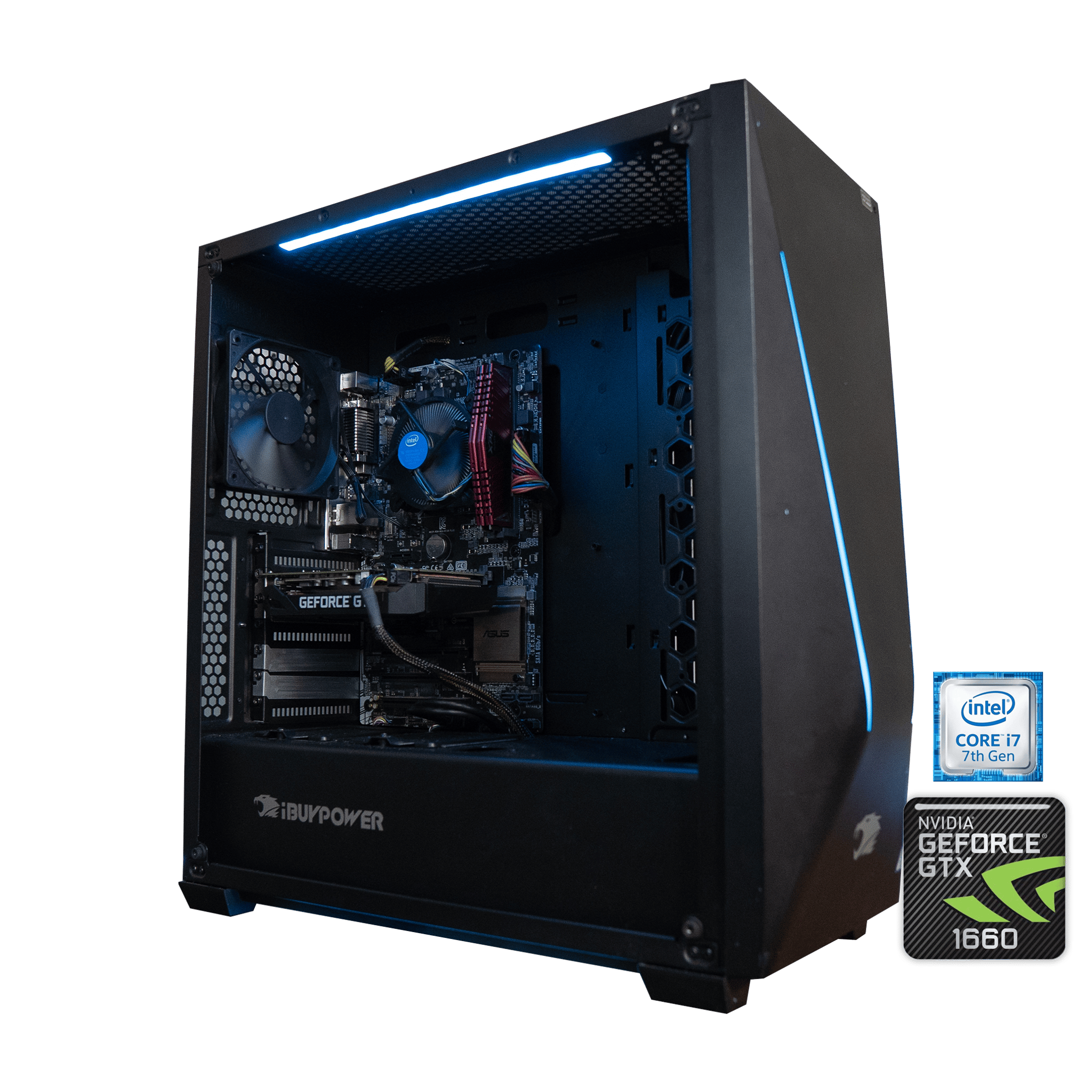 🌌🛰️ BUDGET - BO6 Ready GAMING PC | PNY GTX 1660 6GB OC | INTEL i7 7700 | 16GB DDR4 RAM | 1.25TB |