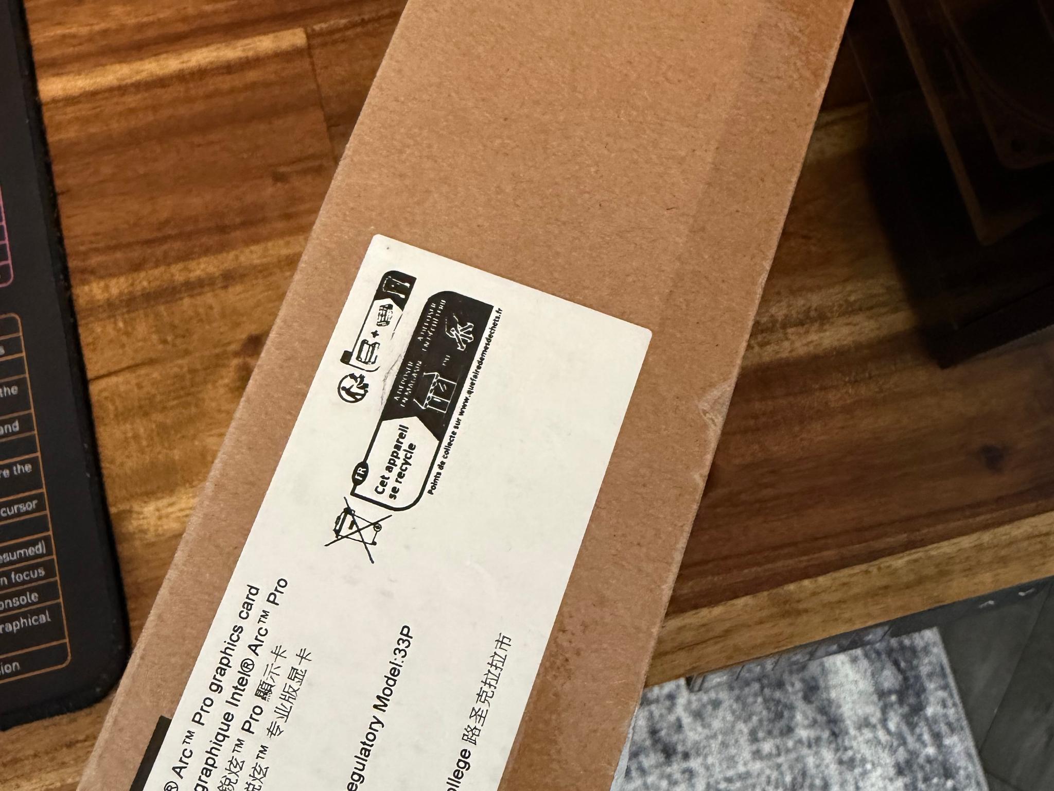 Intel arc pro b50