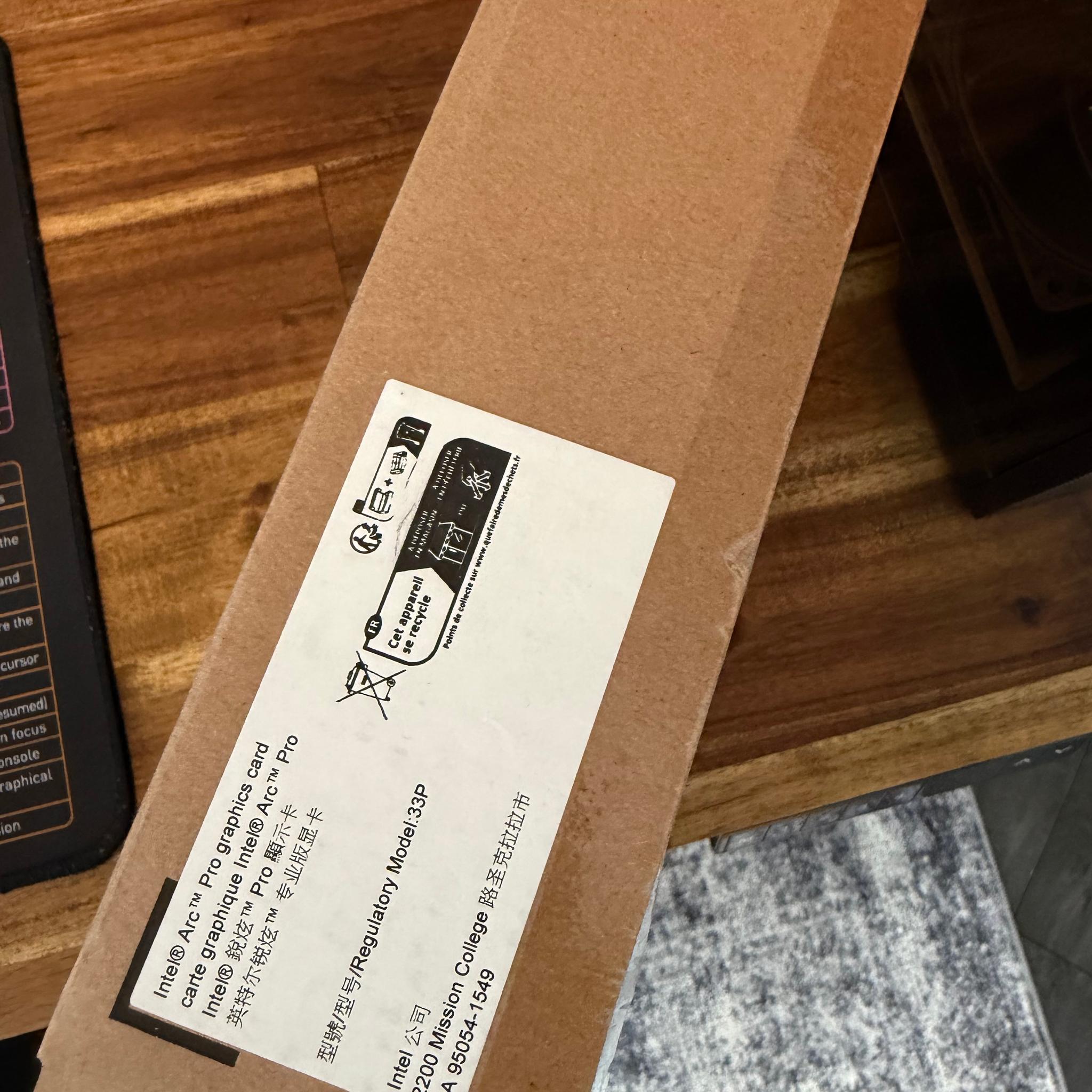 Intel arc pro b50