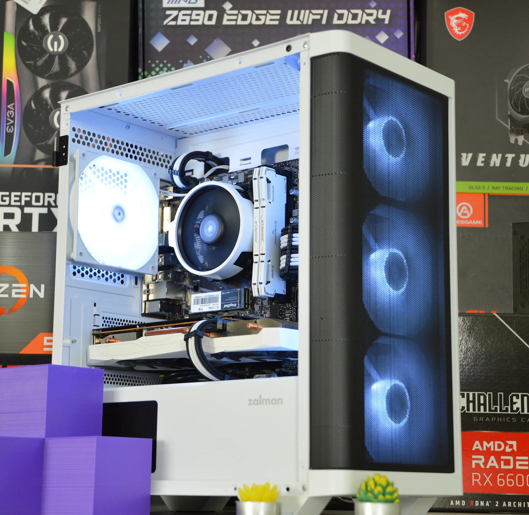 ☯️☯️| RX 6600XT 8GB | RYZEN 5 5500 | 16GB DDR4 RAM | 1TB NVME SSD | VaporWave |