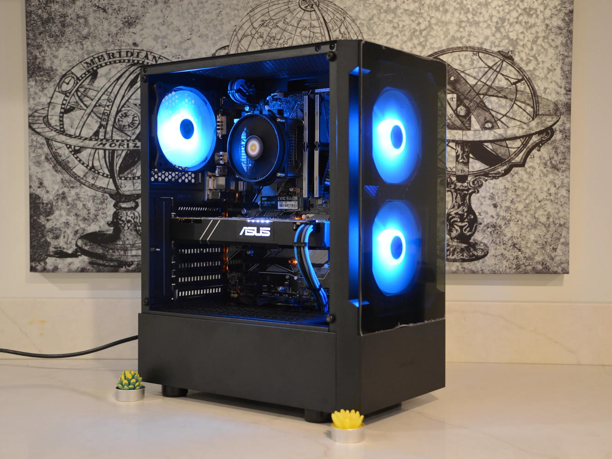 ⚫️🔵 Midnight Azure 🔵⚫️| Intel Core I7 8700K | NVIDIA GTX 1070 | 16GB RAM | 1TB NVME SSD |