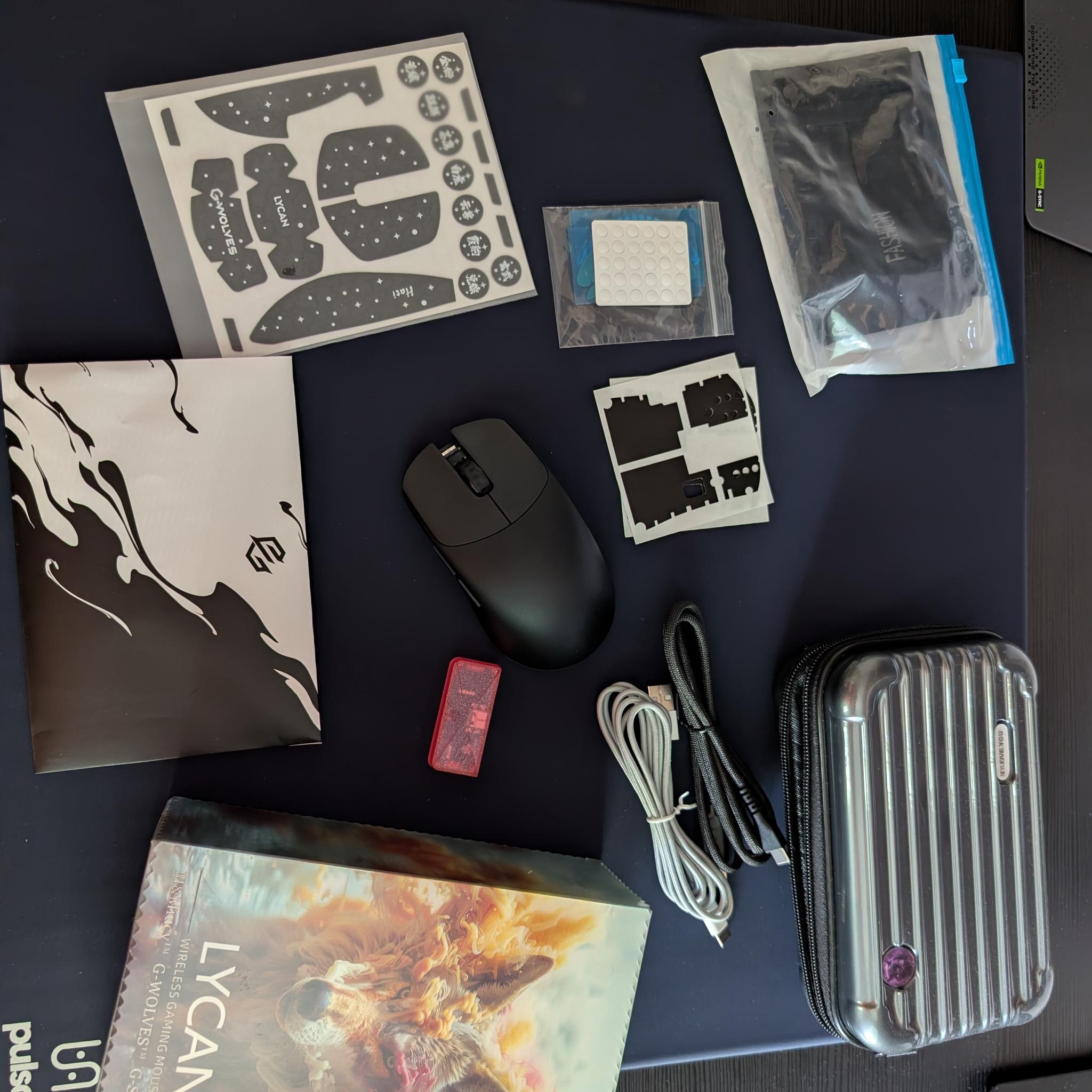G-Wolves Lycan 8k Wireless Gaming Mouse