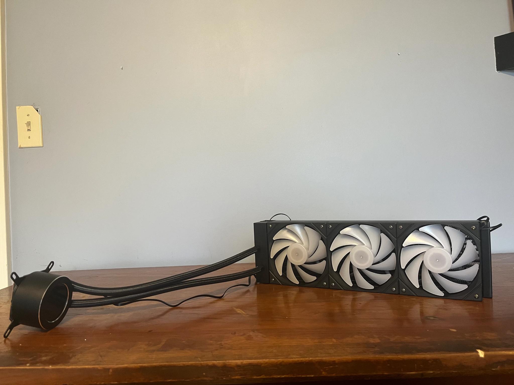 360mm AIO + 4 Fans