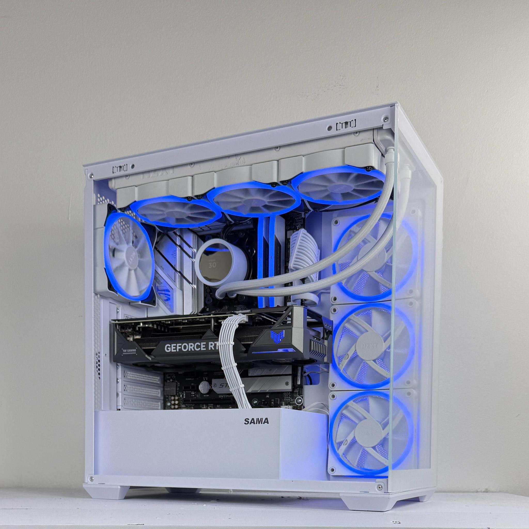 🧊Permafrost🧊  | 1440p Streaming PC | Ryzen 7 7800X3D | Nvidia RTX 4070 Ti | 32GB DDR5 6...