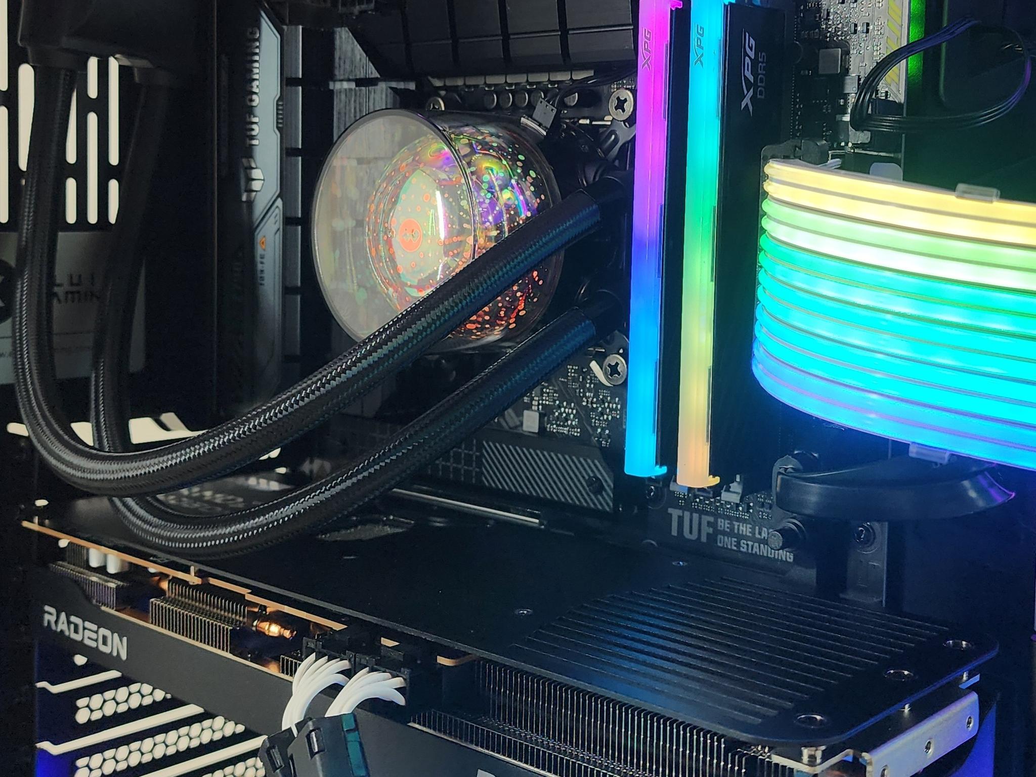 Gaming PC i7-14700KF 32GB RAM 1TB SSD RX 9070 XT 16GB Windows 11 Computer