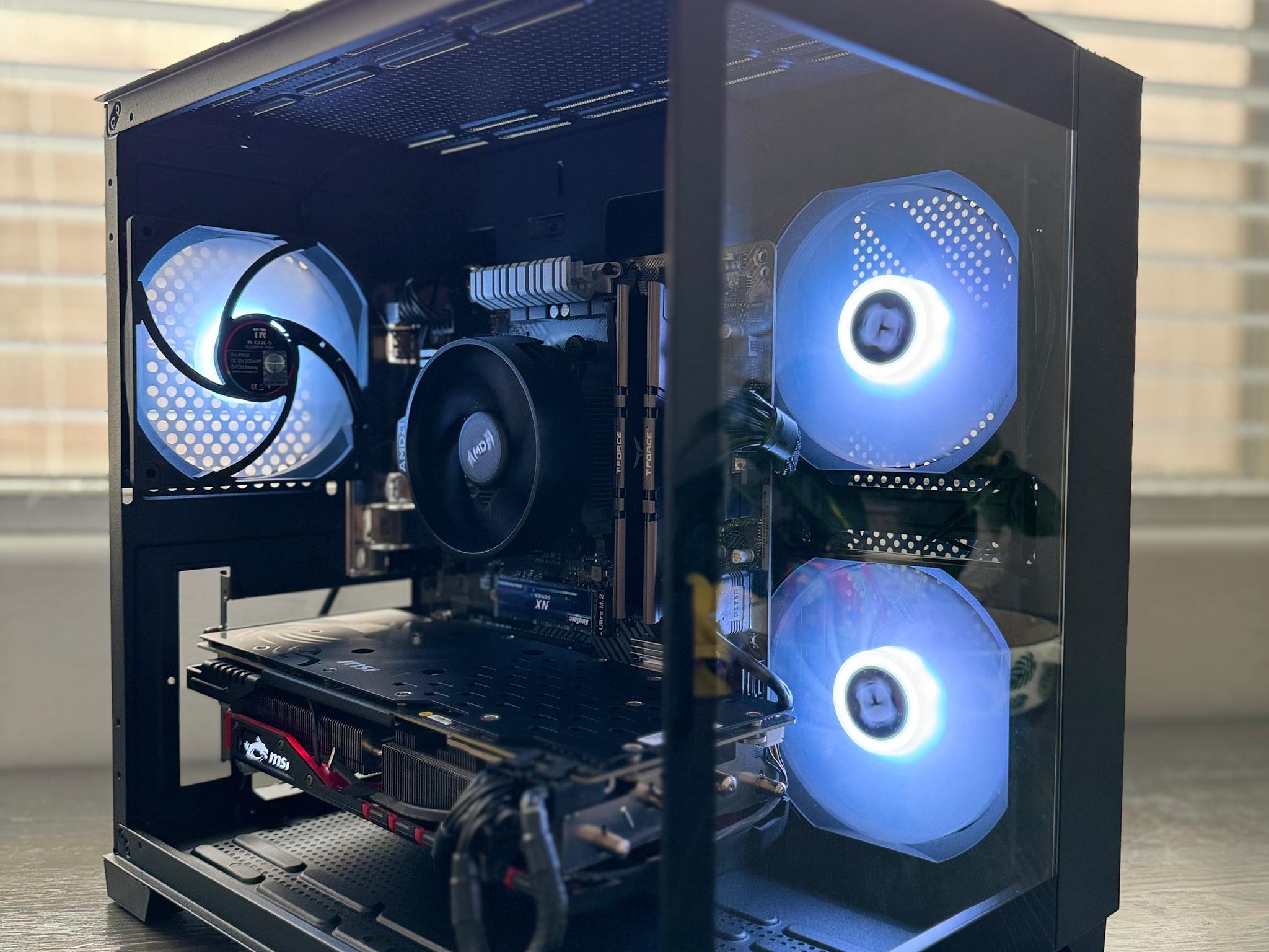🔥Amazing Performance Gaming pc🔥- Ryzen 5 / Radeon MSI R9 390 / 1TB SSD / 16GB DDR4